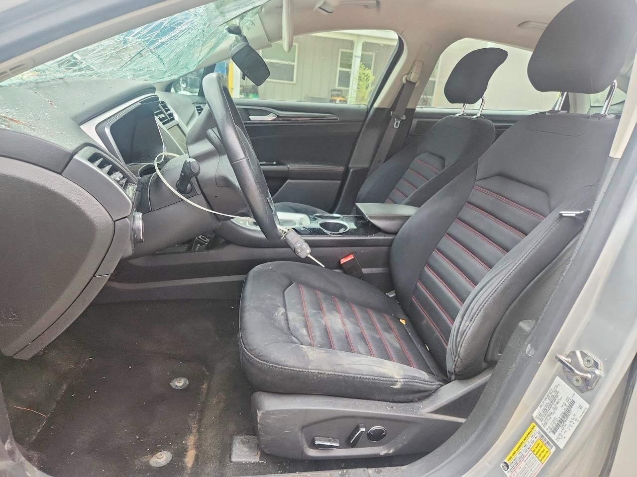 2013 Ford Fusion Se Silver vin: 3FA6P0HR4DR201212