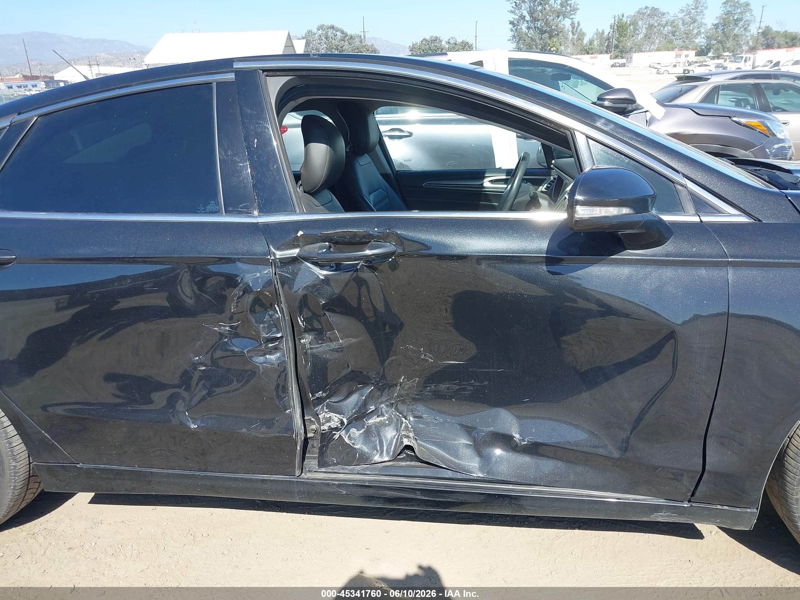 2013 Ford Fusion Se Black vin: 3FA6P0HR4DR202053