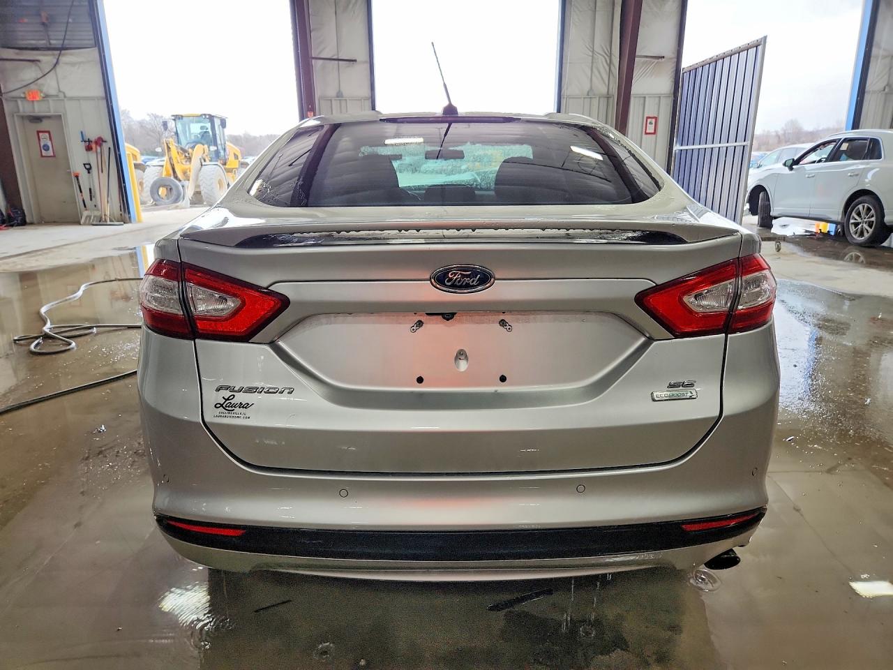 2013 Ford Fusion Se Silver vin: 3FA6P0HR4DR234162