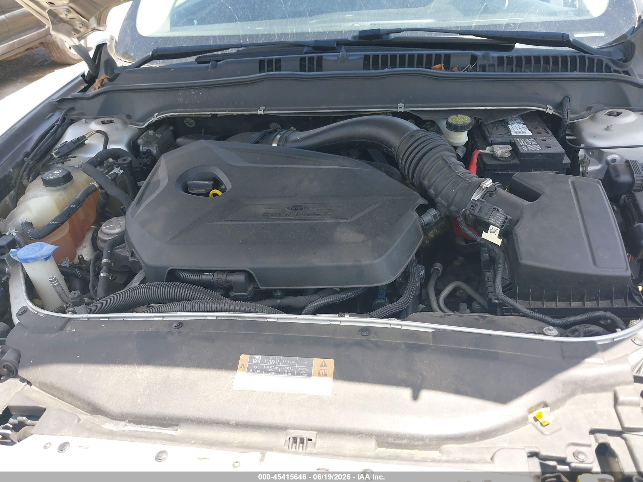 2013 Ford Fusion Se Silver vin: 3FA6P0HR4DR236042