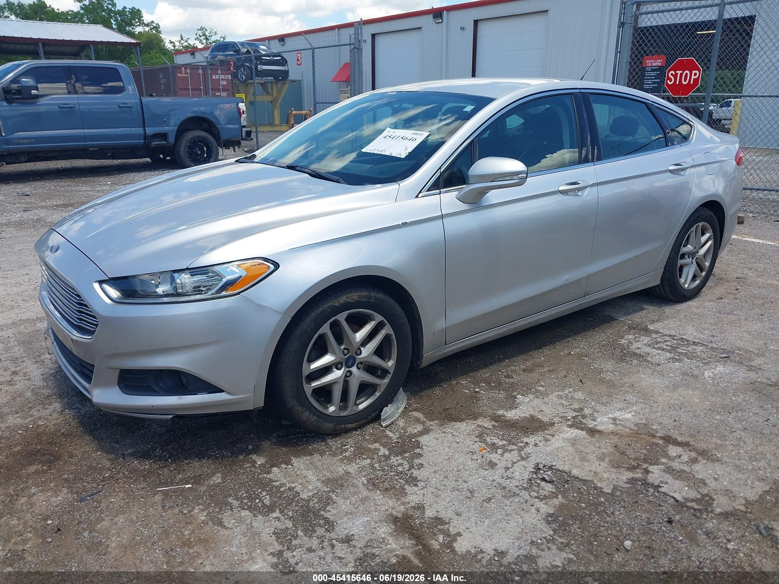2013 Ford Fusion Se Silver vin: 3FA6P0HR4DR236042