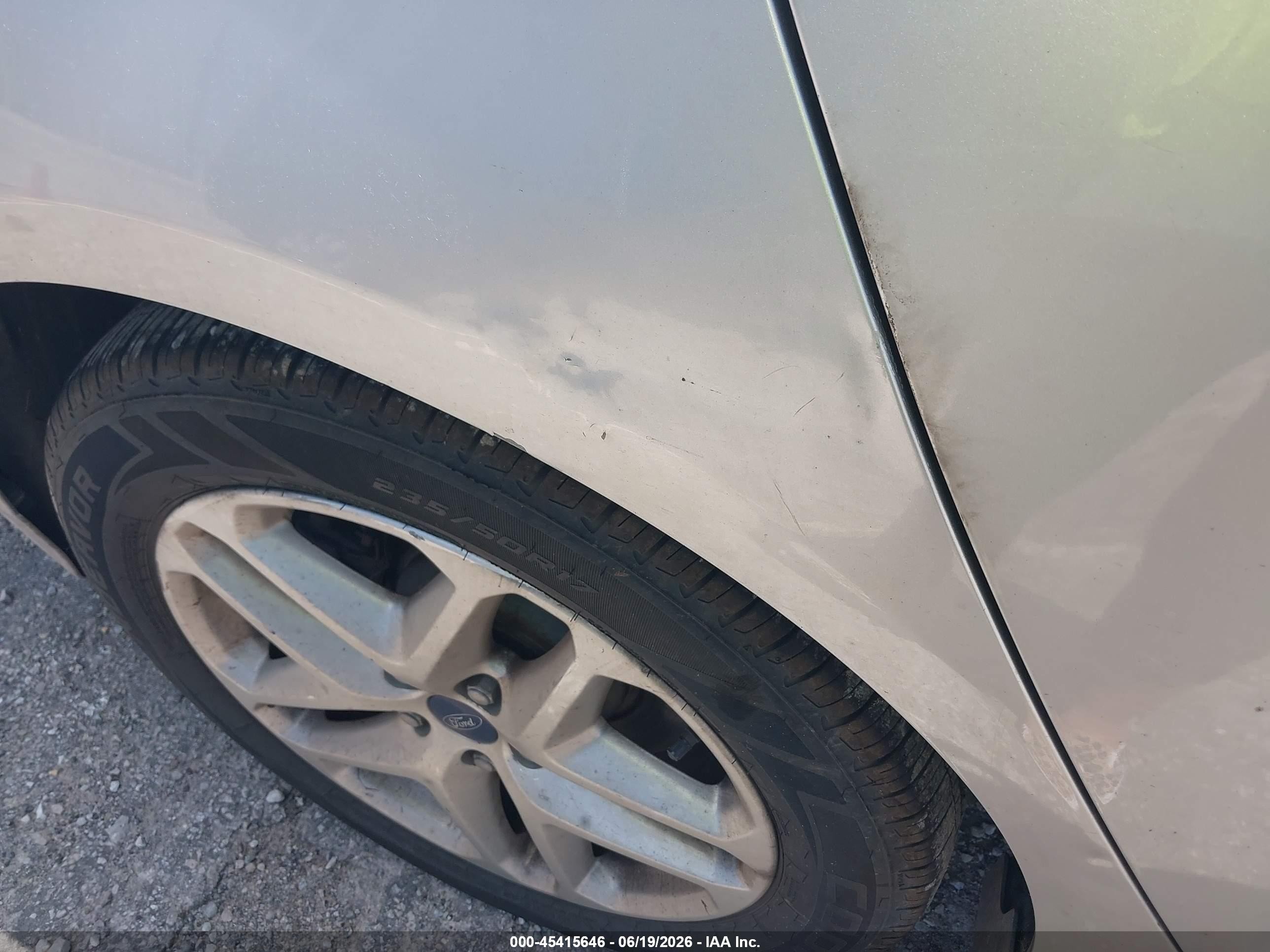 2013 Ford Fusion Se Silver vin: 3FA6P0HR4DR236042