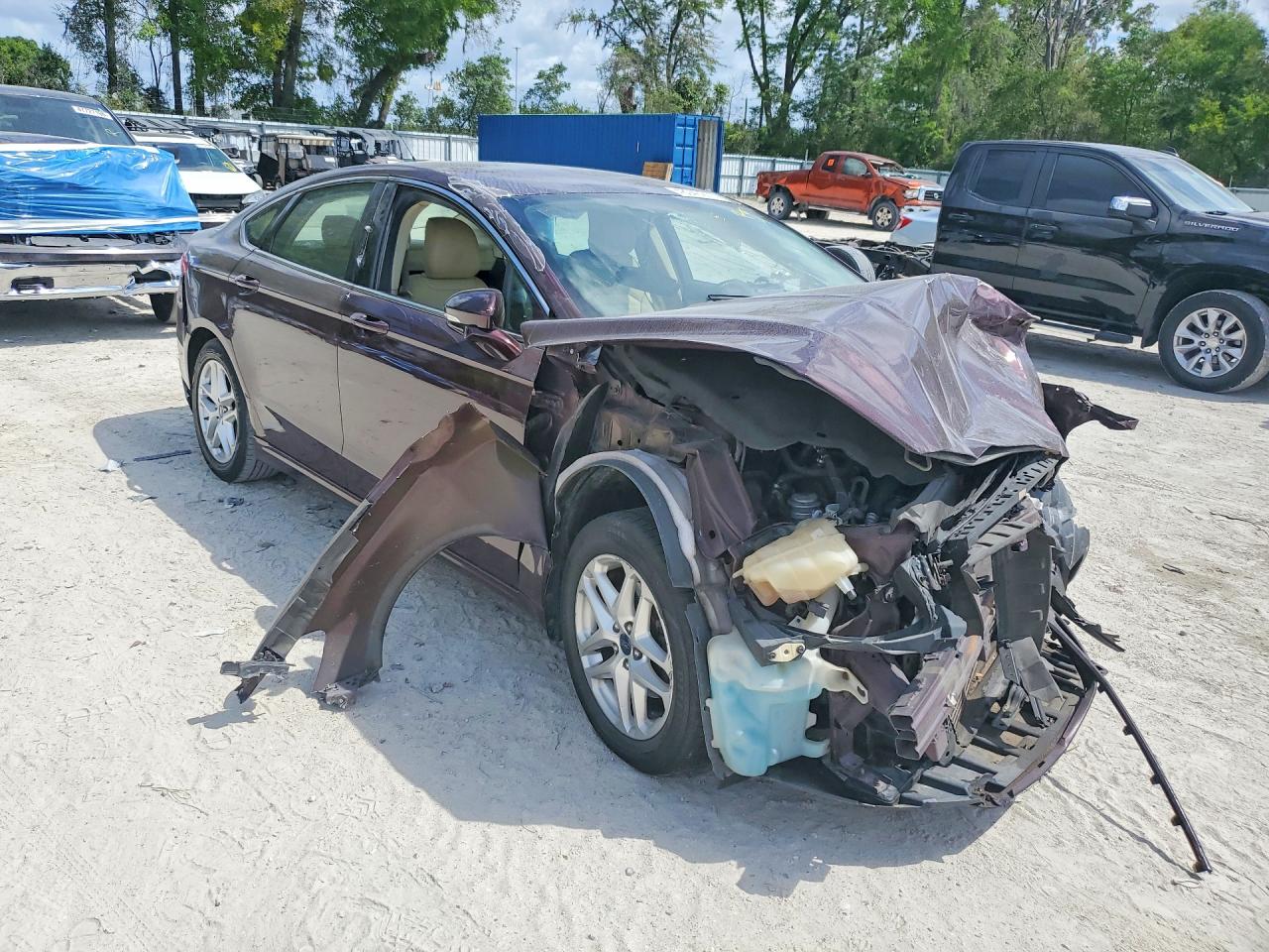 2013 Ford Fusion Se Red vin: 3FA6P0HR4DR236834