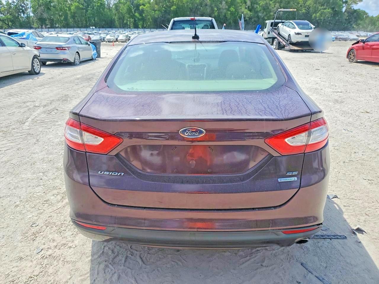2013 Ford Fusion Se Red vin: 3FA6P0HR4DR236834