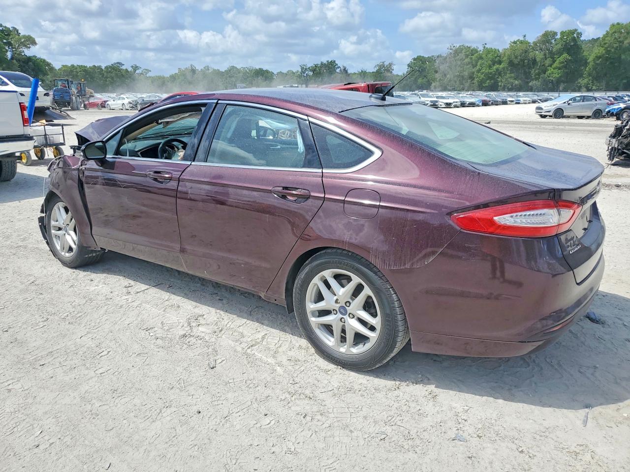 2013 Ford Fusion Se Red vin: 3FA6P0HR4DR236834