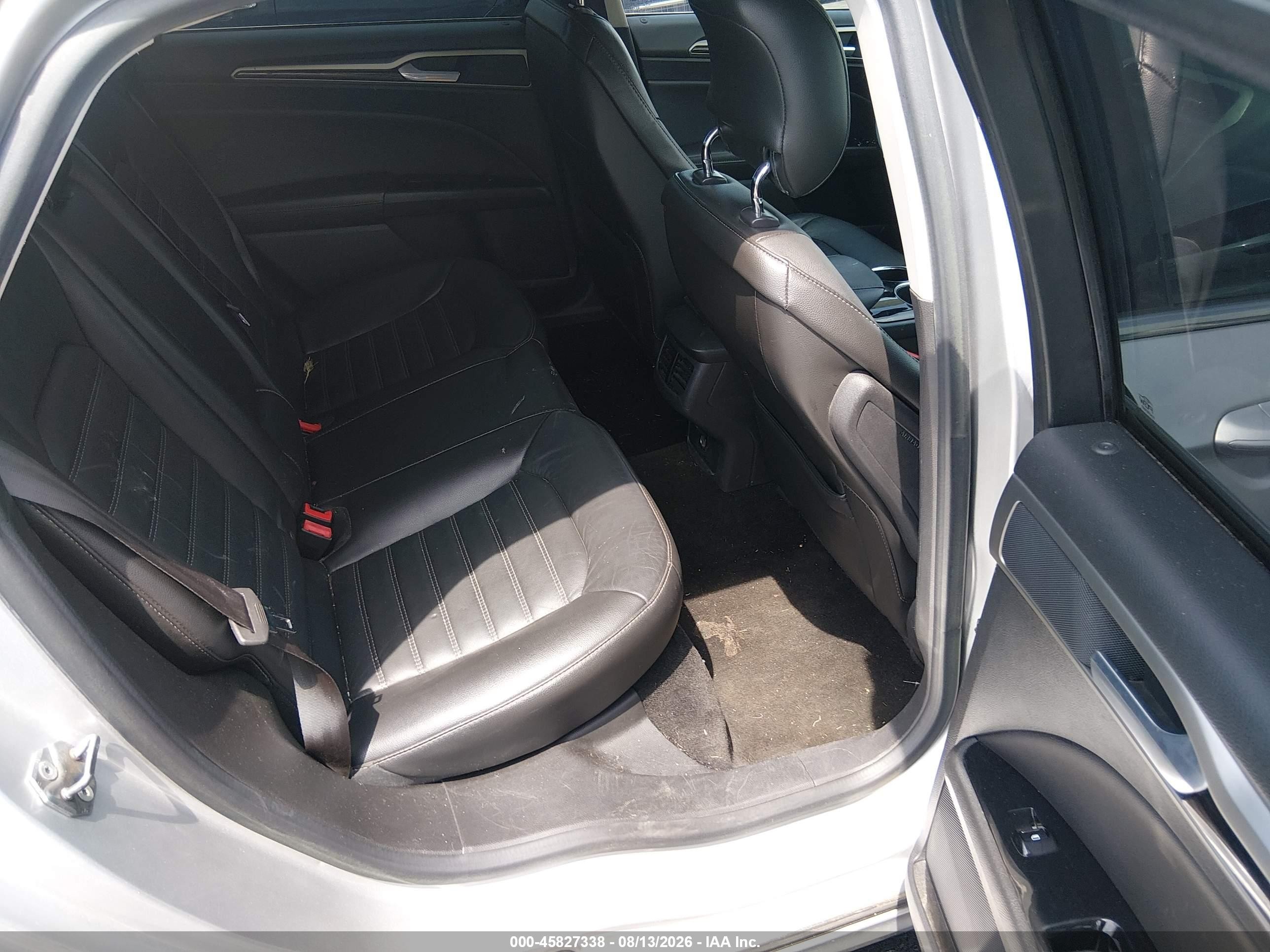 2013 Ford Fusion Se Серый vin: 3FA6P0HR4DR279652