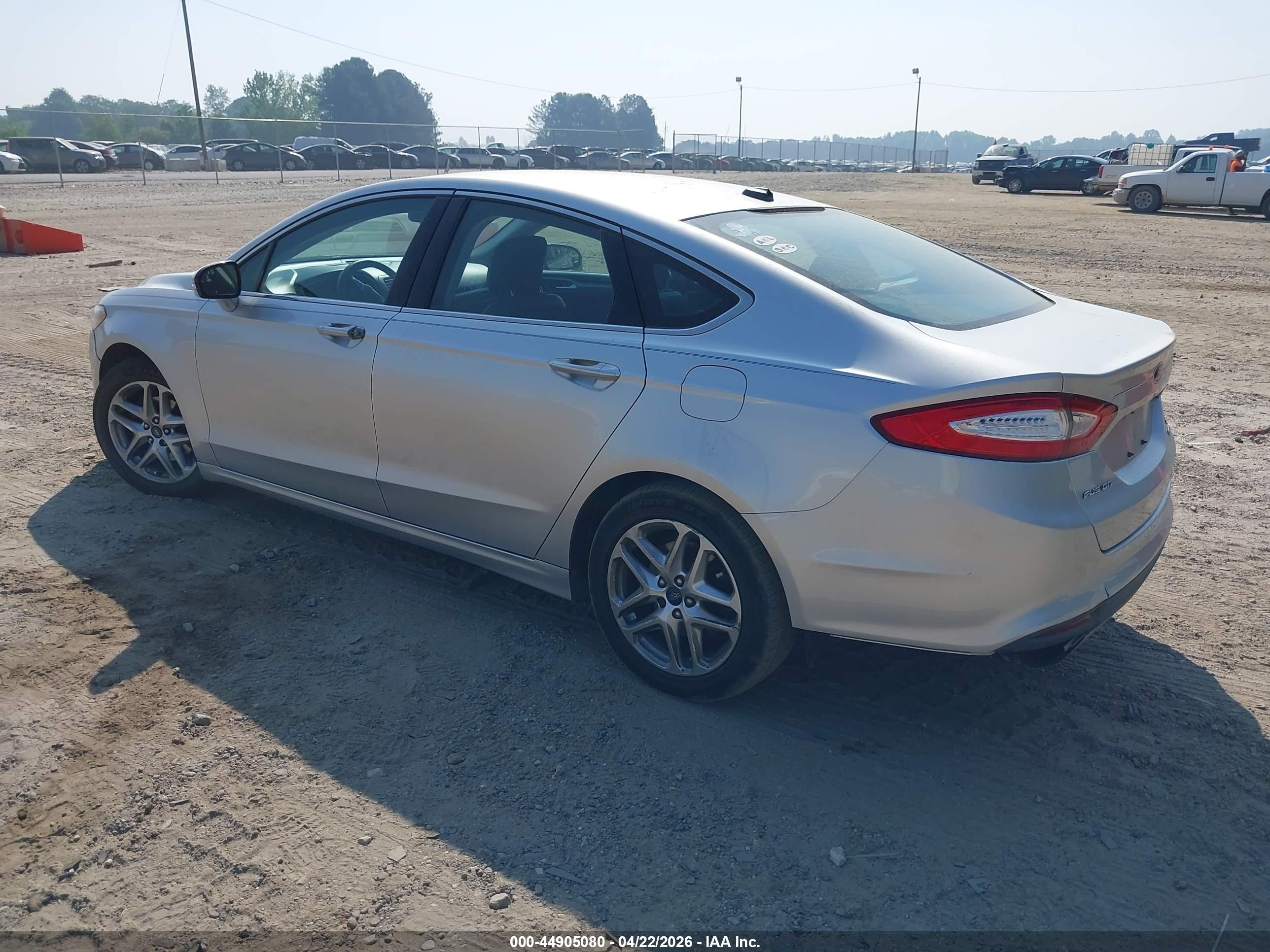2013 Ford Fusion Se Silver vin: 3FA6P0HR4DR280574