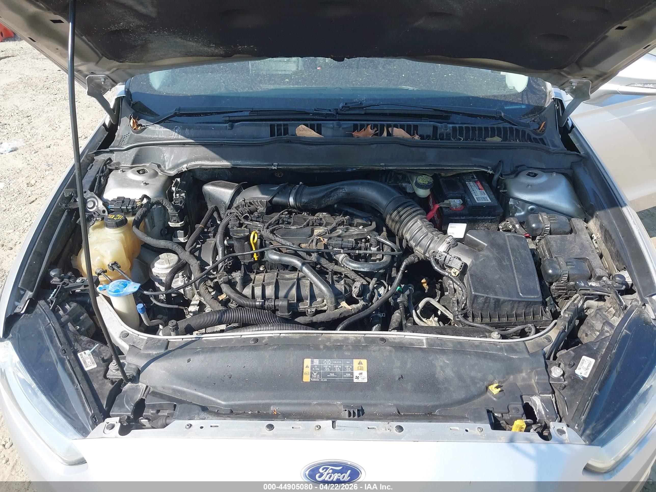 2013 Ford Fusion Se Silver vin: 3FA6P0HR4DR280574