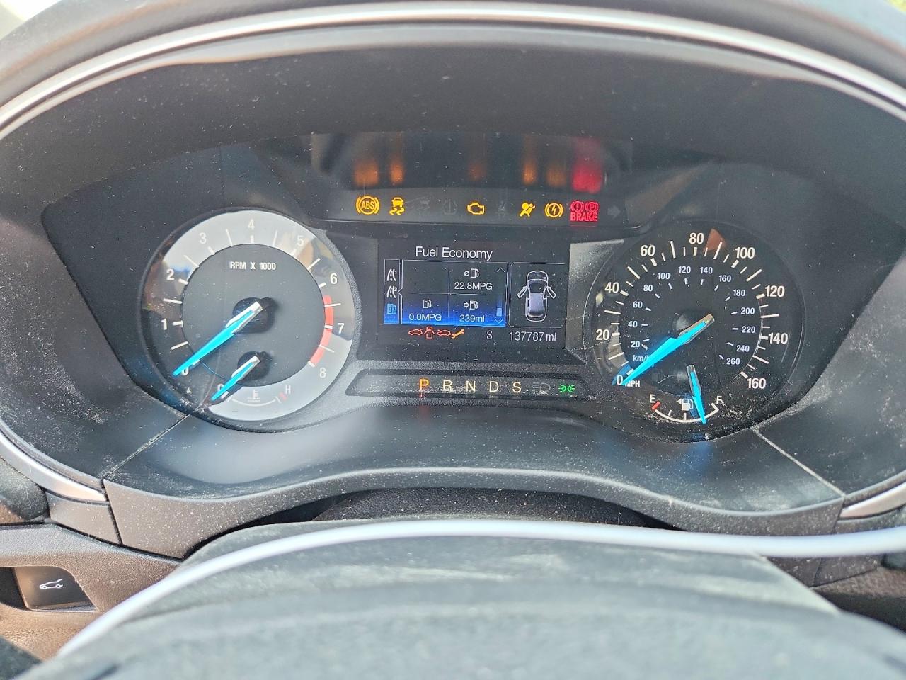 2013 Ford Fusion Se Silver vin: 3FA6P0HR4DR305747