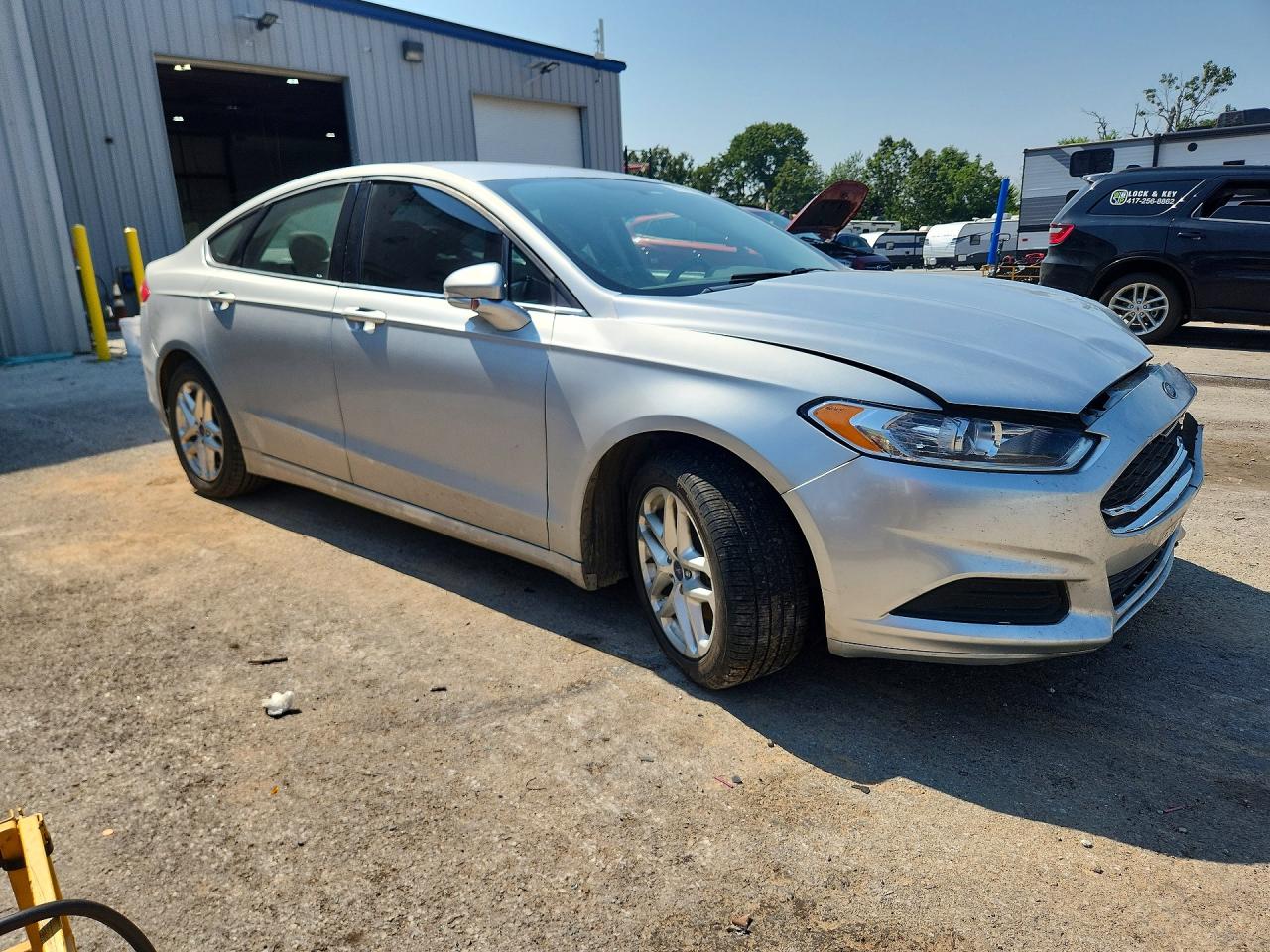 2013 Ford Fusion Se Silver vin: 3FA6P0HR4DR305747