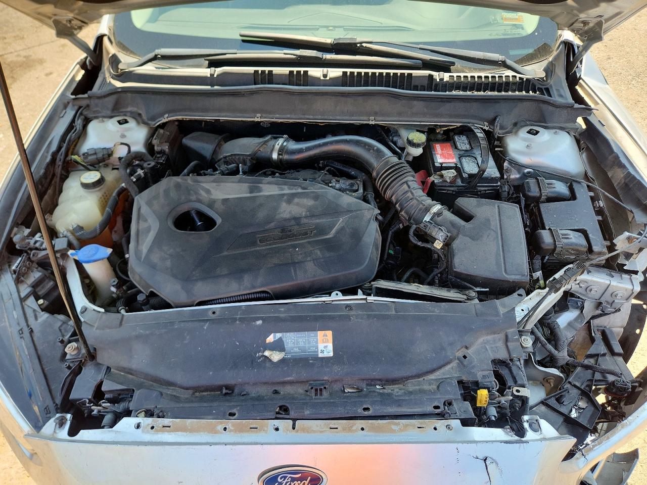 2013 Ford Fusion Se Silver vin: 3FA6P0HR4DR305747