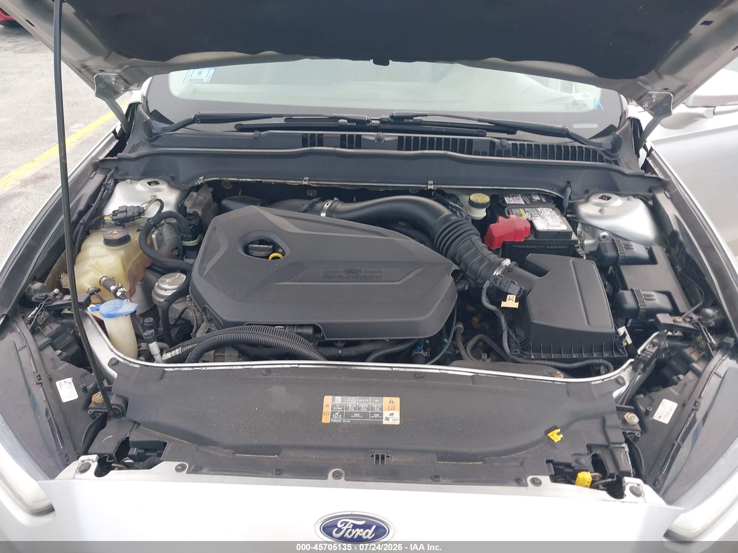 2013 Ford Fusion Se Silver vin: 3FA6P0HR4DR373451