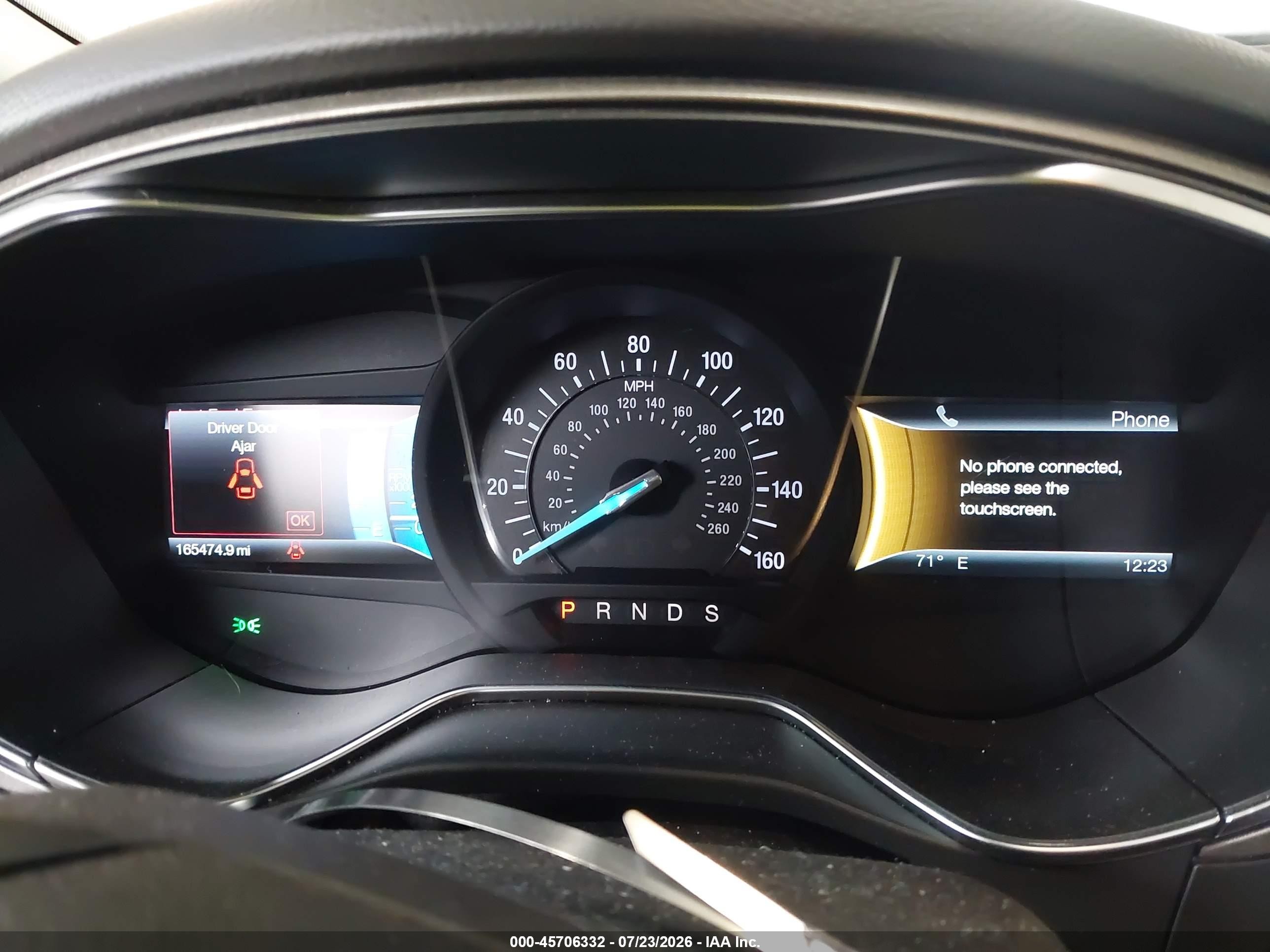 2013 Ford Fusion Se Gray vin: 3FA6P0HR4DR375328