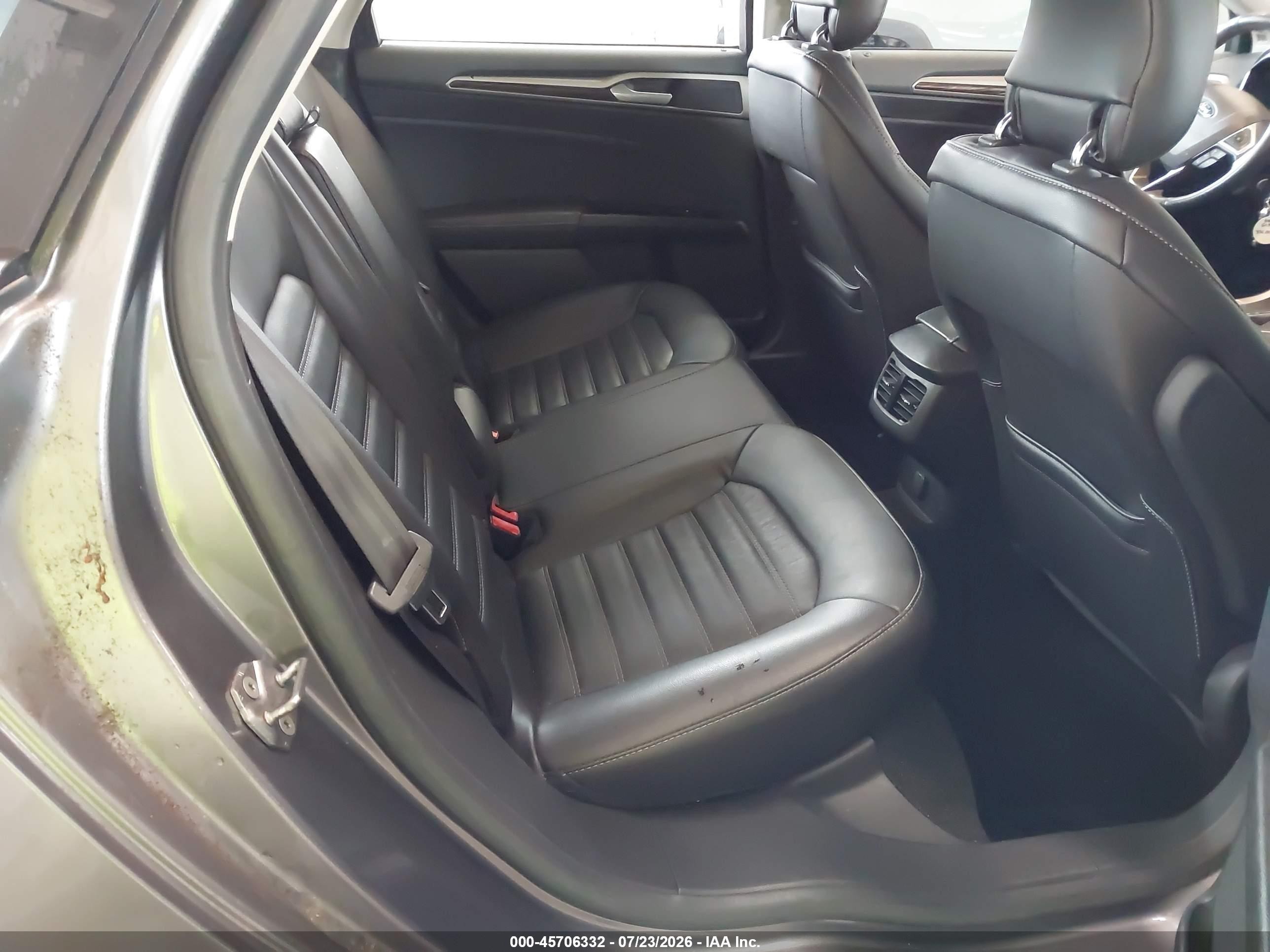 2013 Ford Fusion Se Gray vin: 3FA6P0HR4DR375328