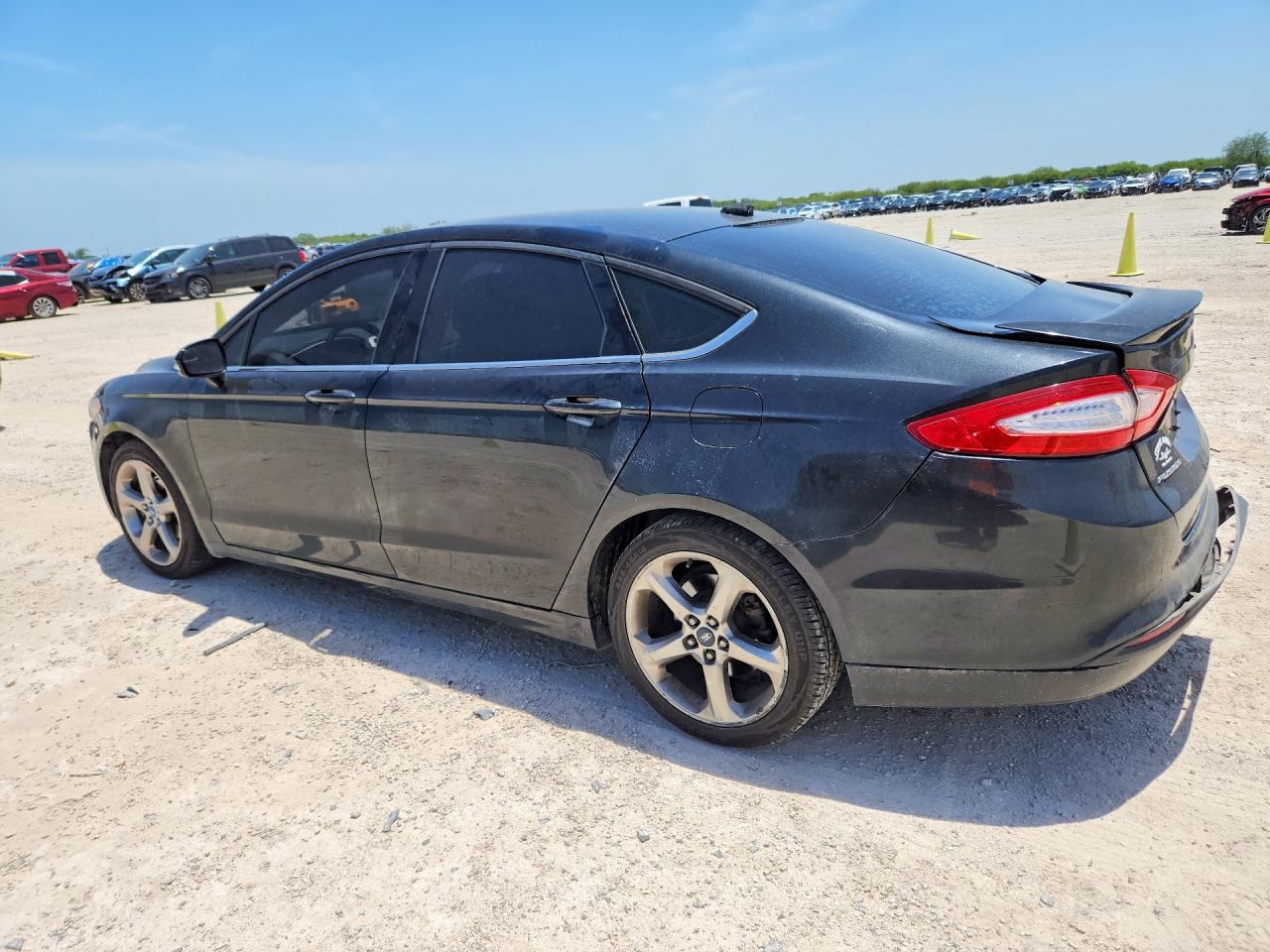 2013 Ford Fusion Se Black vin: 3FA6P0HR5DR101460
