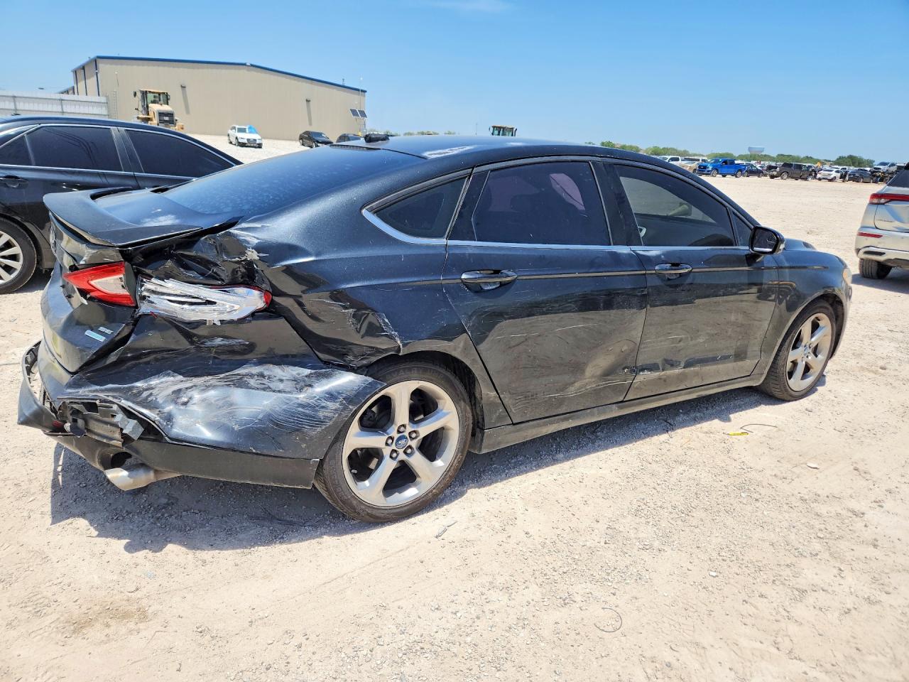 2013 Ford Fusion Se Black vin: 3FA6P0HR5DR101460