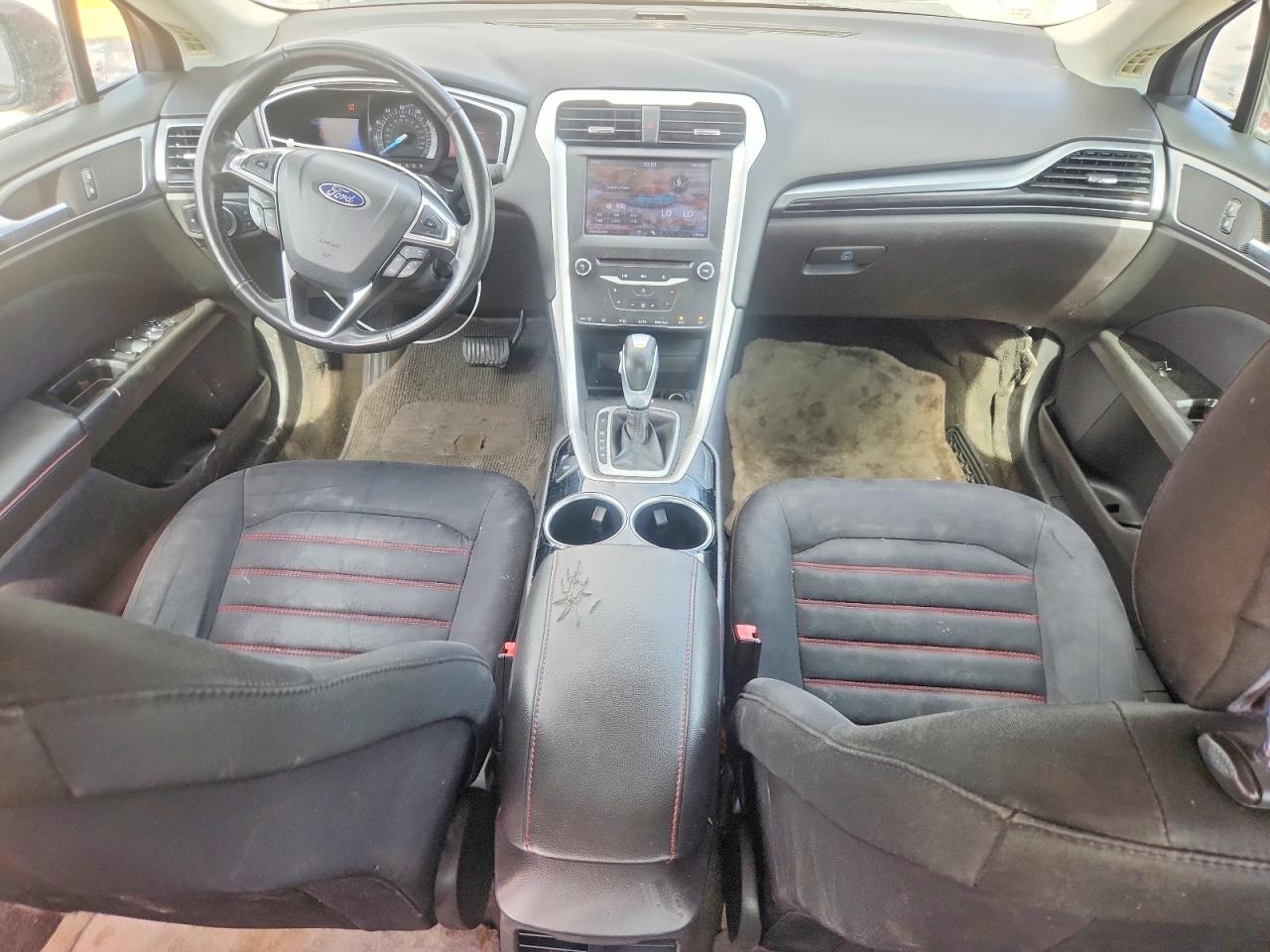 2013 Ford Fusion Se Burgundy vin: 3FA6P0HR5DR122776