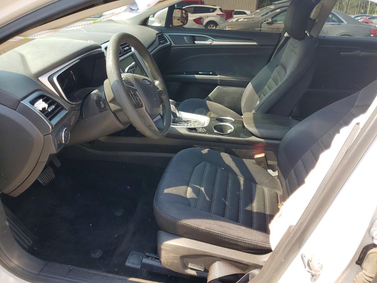2013 Ford Fusion Se White vin: 3FA6P0HR5DR130487