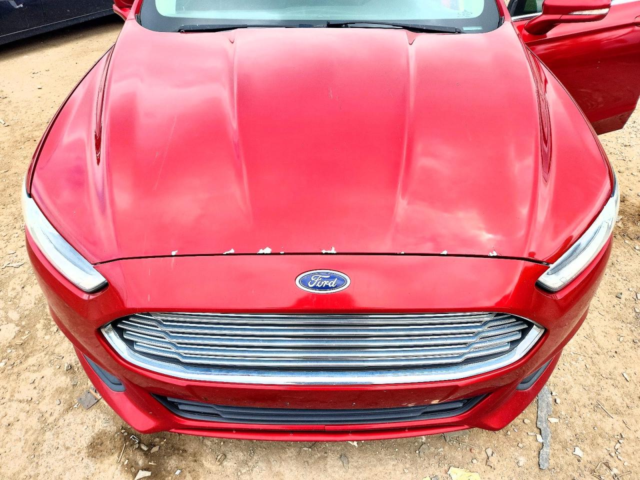 2013 Ford Fusion Se Red vin: 3FA6P0HR5DR131932