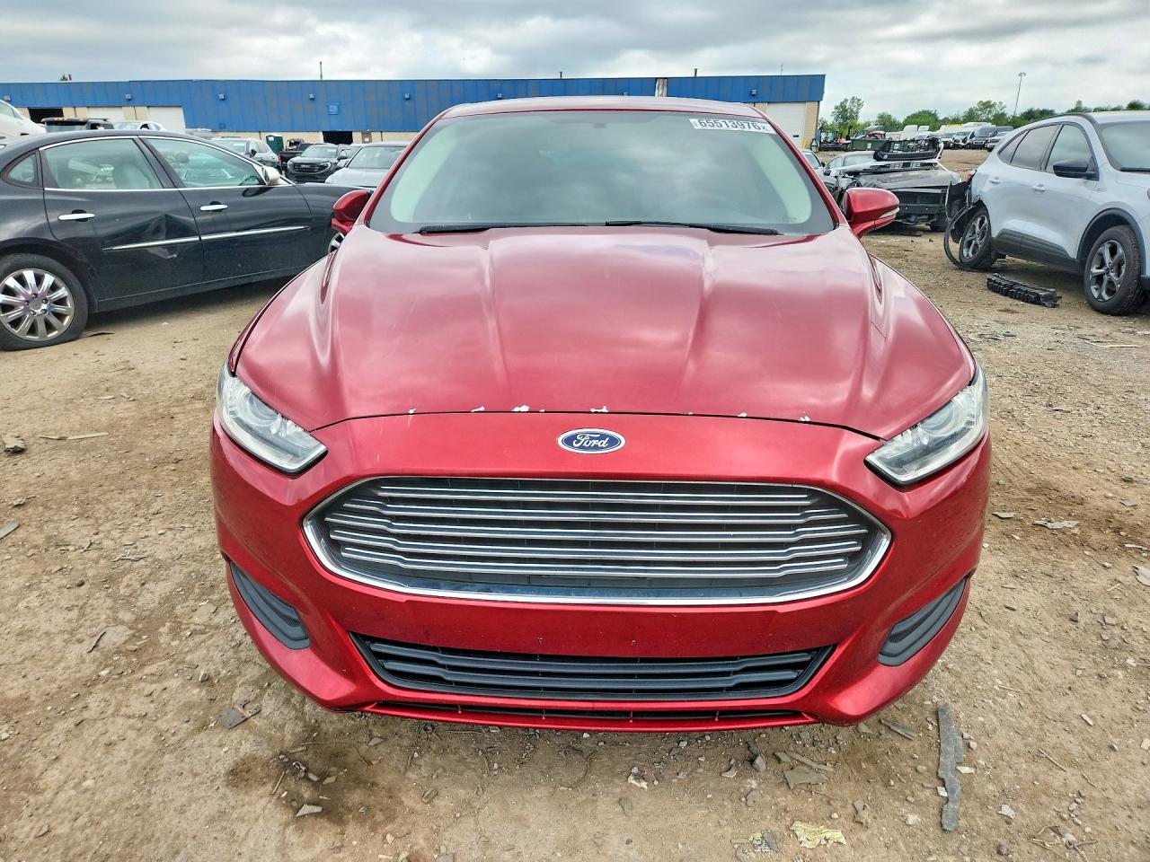2013 Ford Fusion Se Red vin: 3FA6P0HR5DR131932