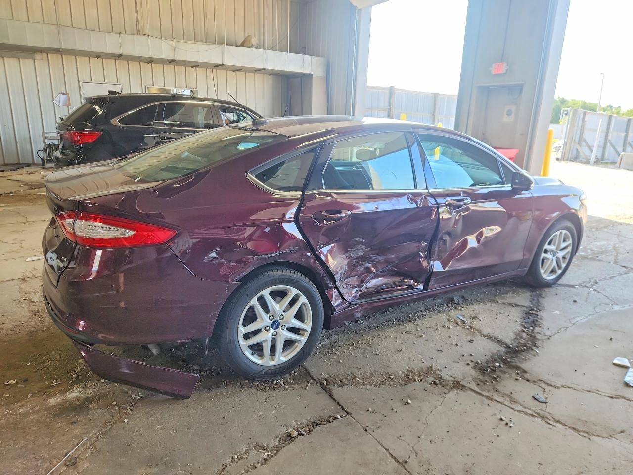 2013 Ford Fusion Se Бордовый vin: 3FA6P0HR5DR138945