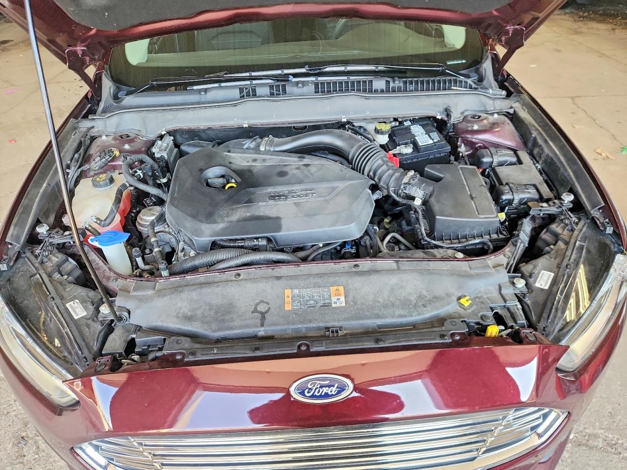 2013 Ford Fusion Se Бордовый vin: 3FA6P0HR5DR138945