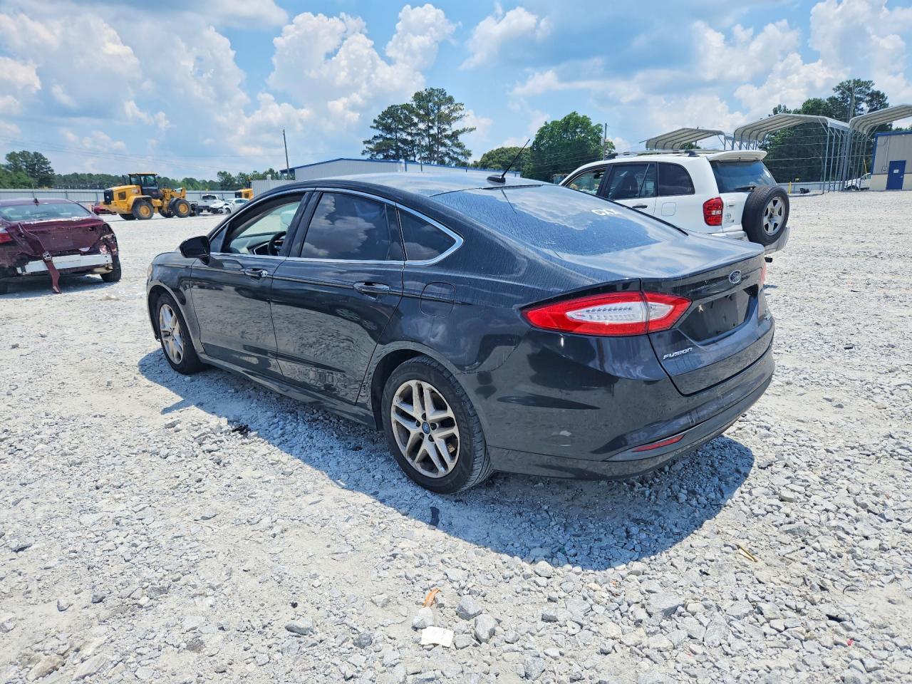 2013 Ford Fusion Se Black vin: 3FA6P0HR5DR146107