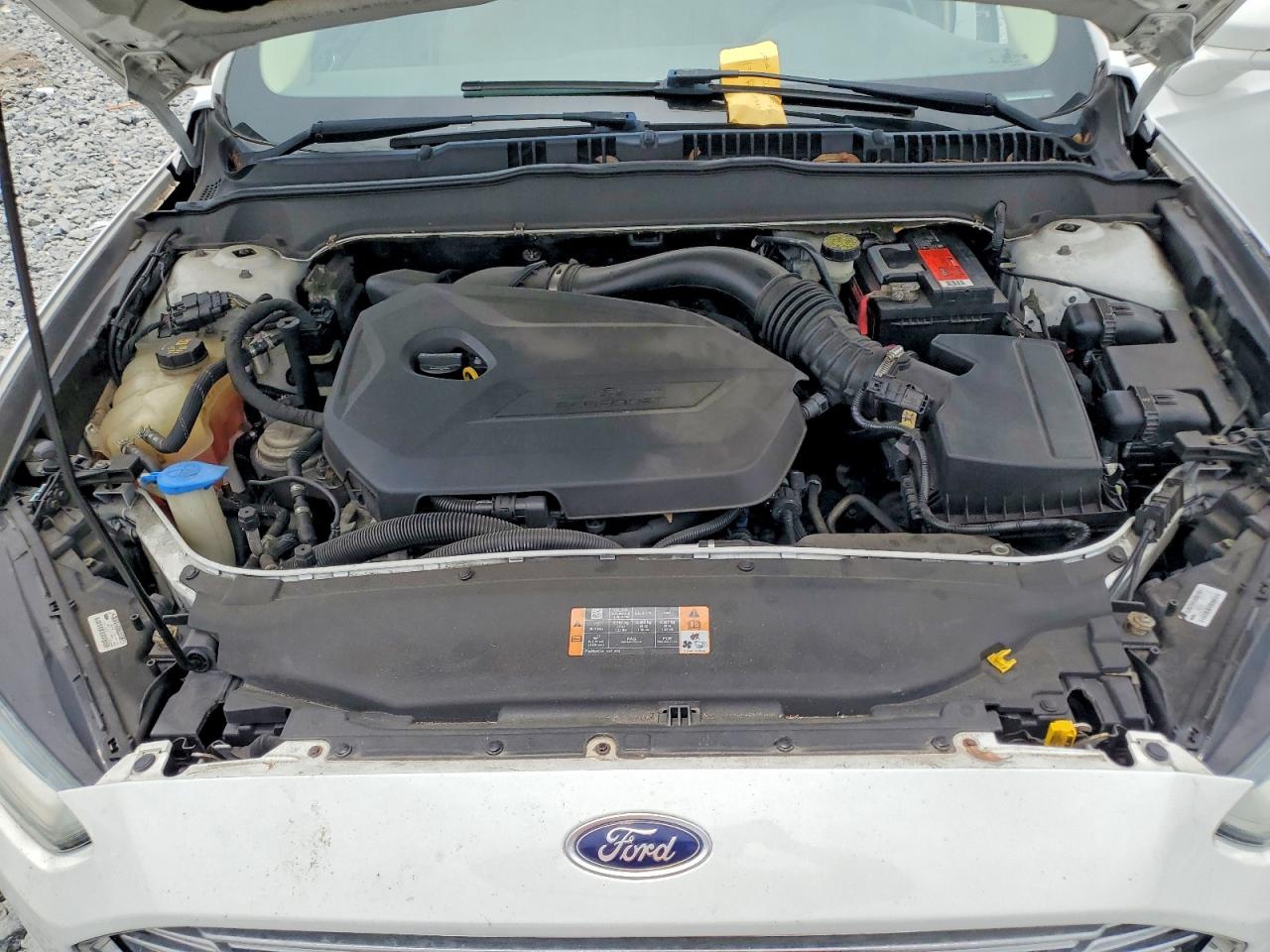 2013 Ford Fusion Se White vin: 3FA6P0HR5DR158466