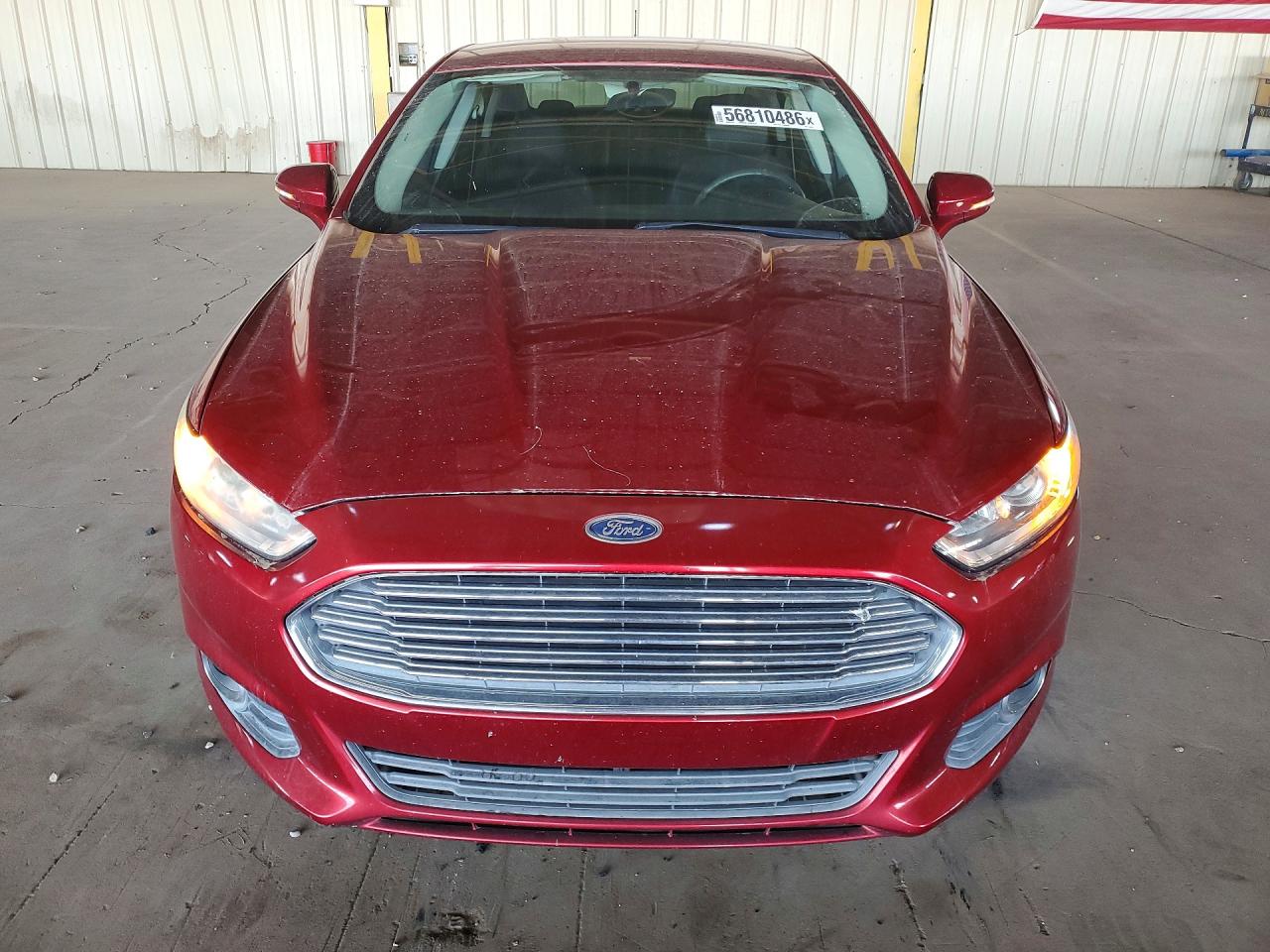 2013 Ford Fusion Se Red vin: 3FA6P0HR5DR178216