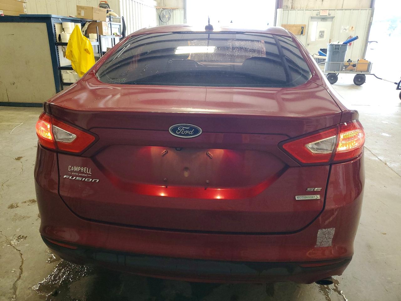 2013 Ford Fusion Se Red vin: 3FA6P0HR5DR219234