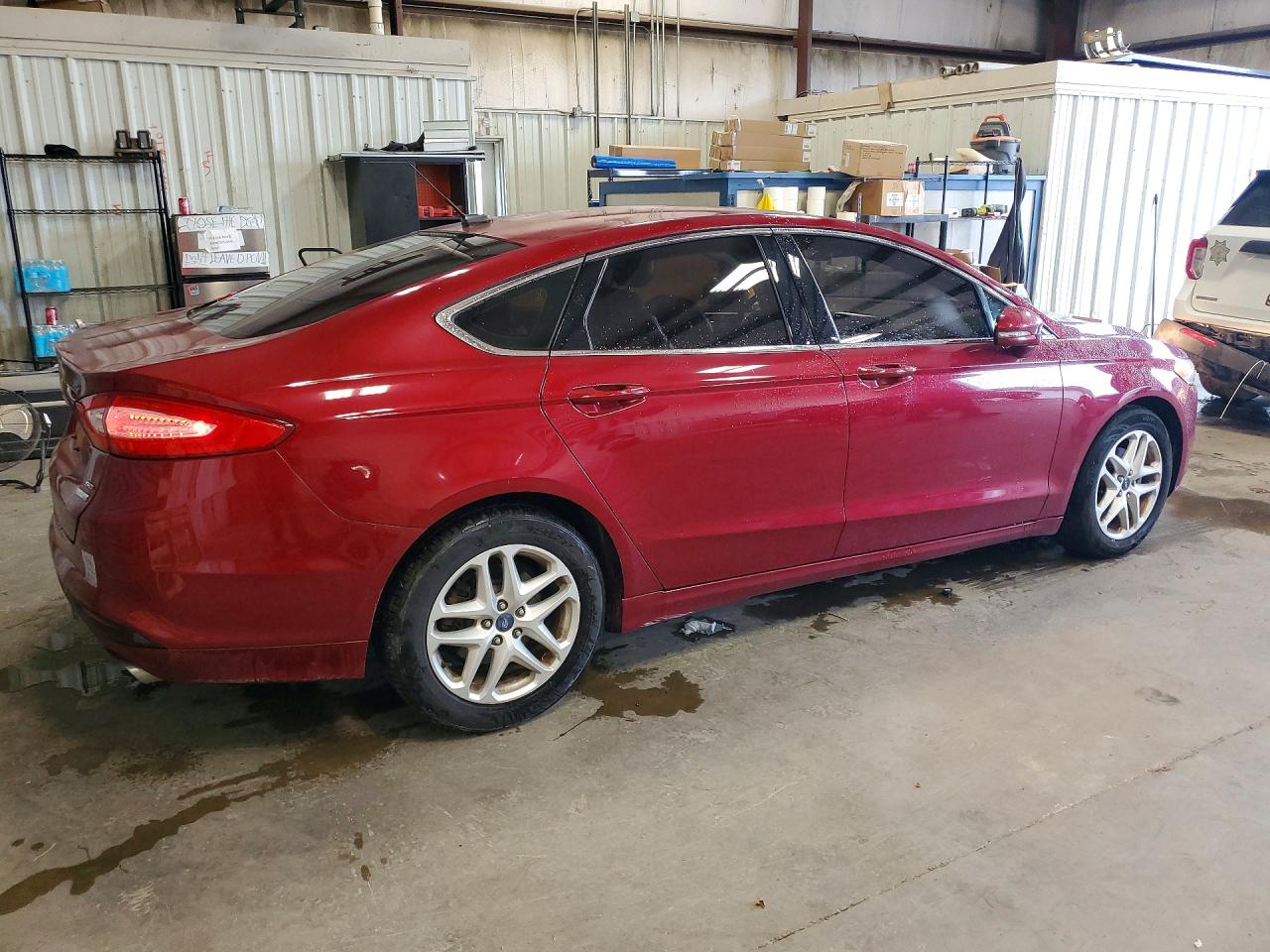 2013 Ford Fusion Se Red vin: 3FA6P0HR5DR219234