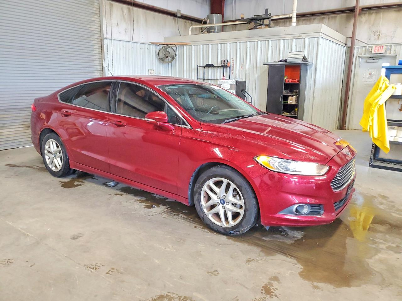 2013 Ford Fusion Se Red vin: 3FA6P0HR5DR219234