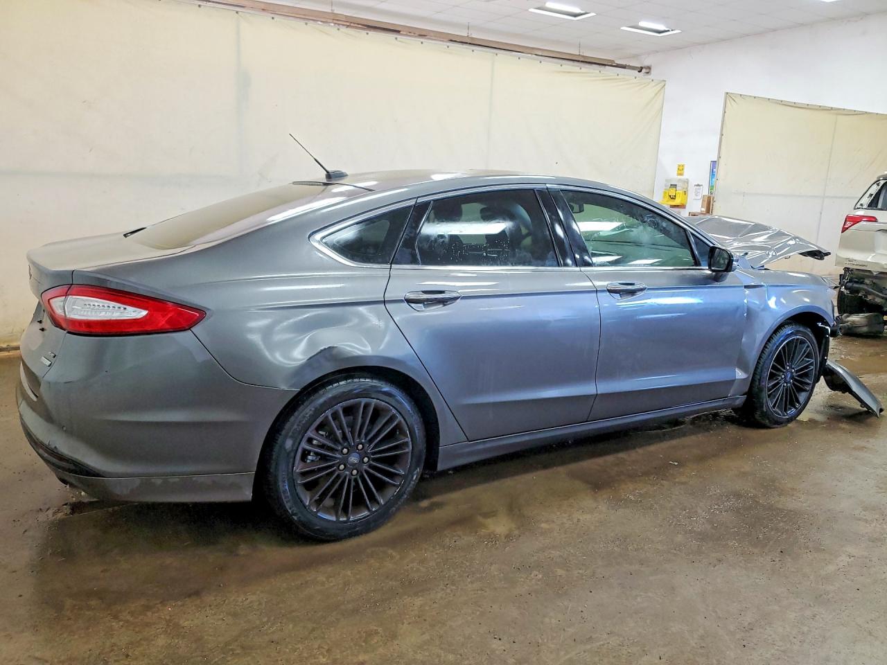 2013 Ford Fusion Se Gray vin: 3FA6P0HR5DR219623