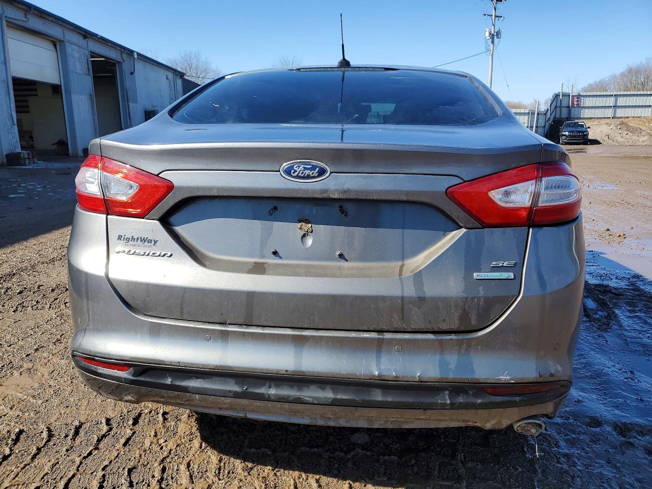 2013 Ford Fusion Se Gray vin: 3FA6P0HR5DR219623