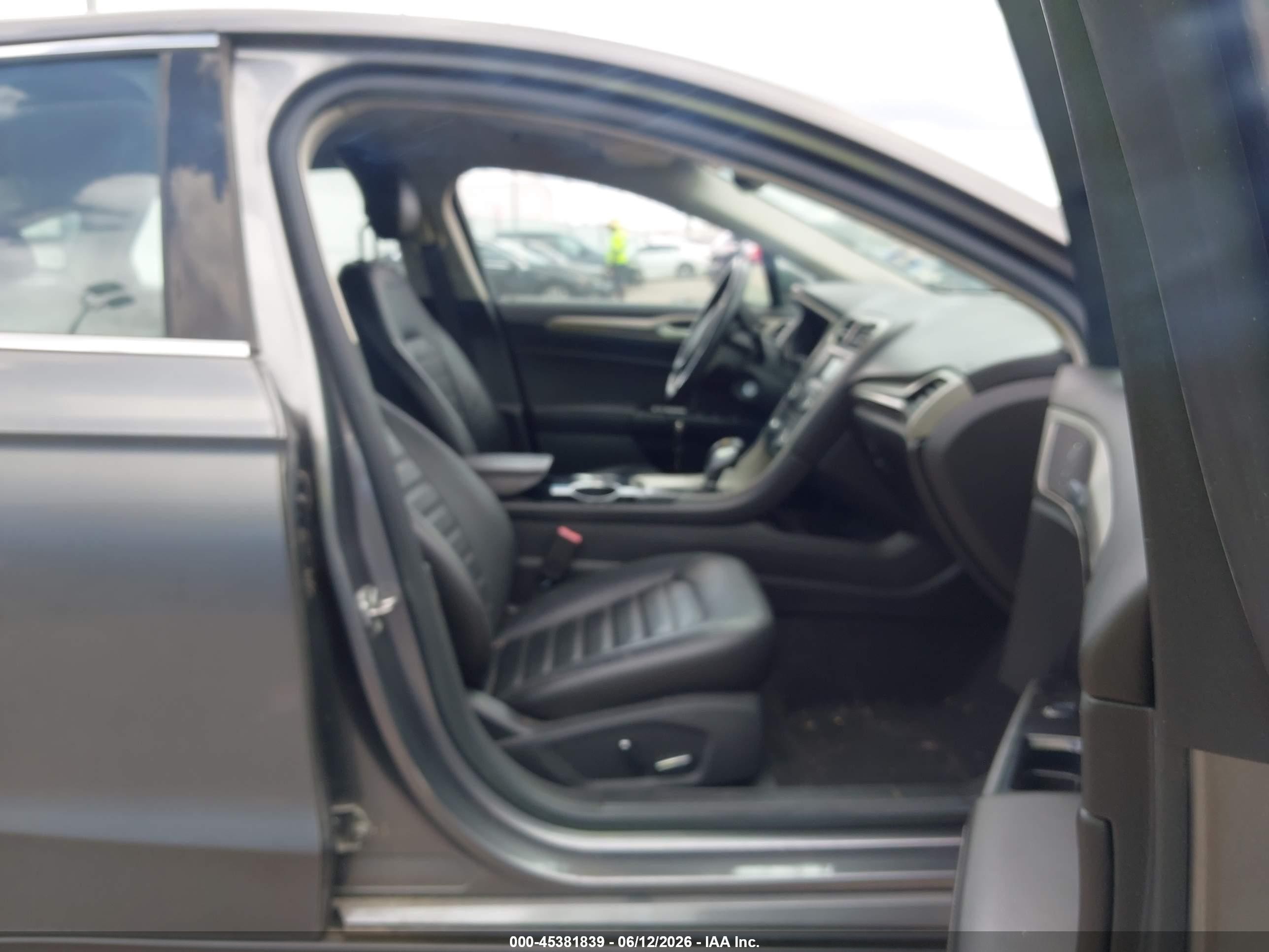 2013 Ford Fusion Se Gray vin: 3FA6P0HR5DR230377