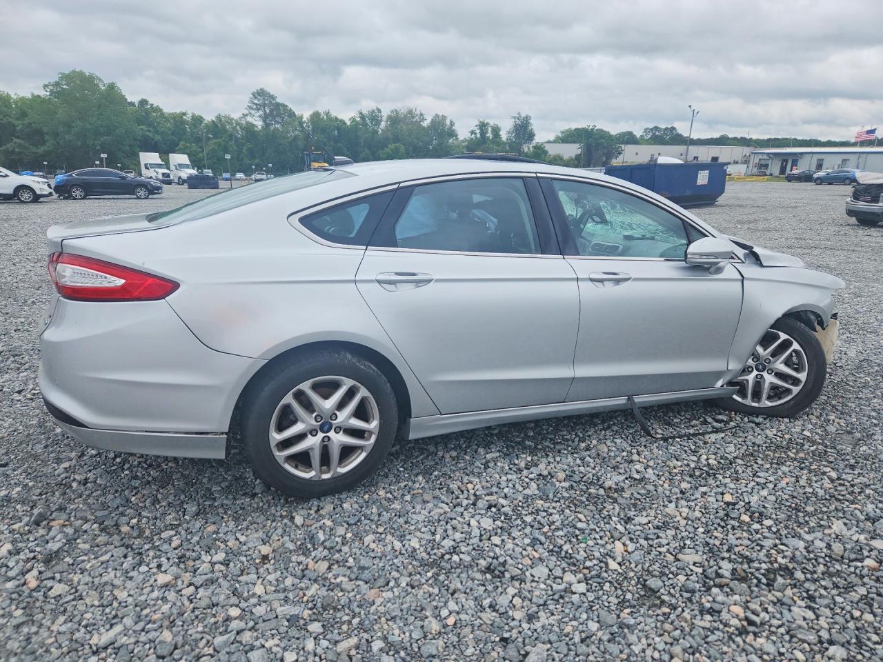 2013 Ford Fusion Se Gray vin: 3FA6P0HR5DR241427