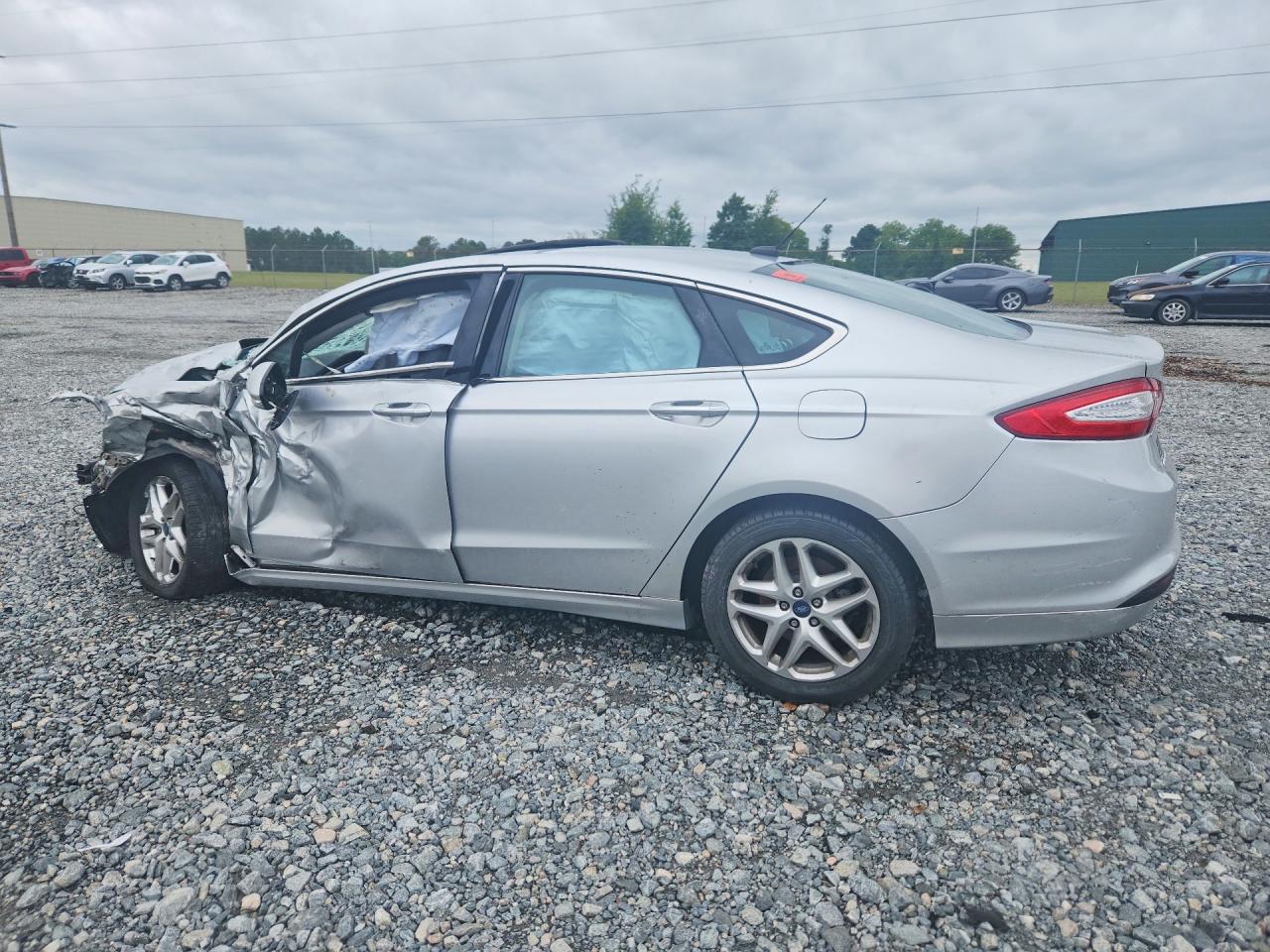 2013 Ford Fusion Se Gray vin: 3FA6P0HR5DR241427