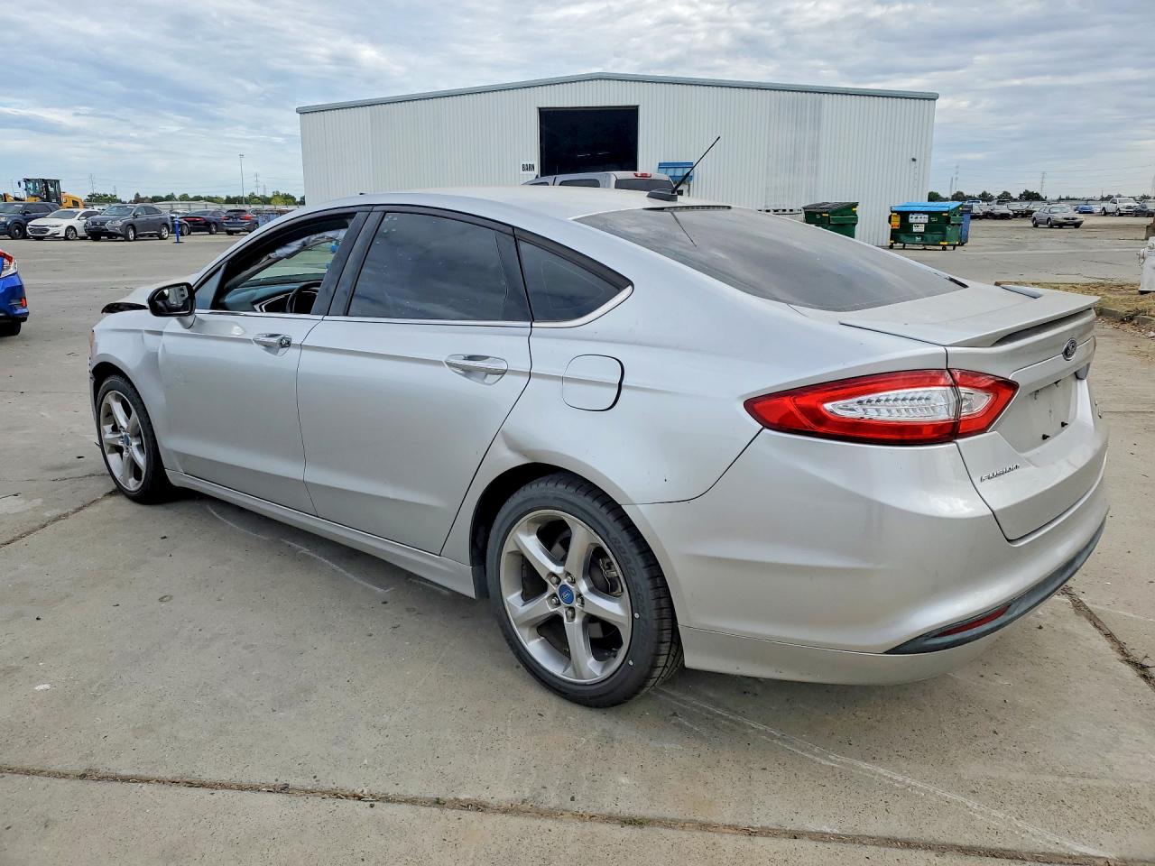 2013 Ford Fusion Se Silver vin: 3FA6P0HR5DR254744