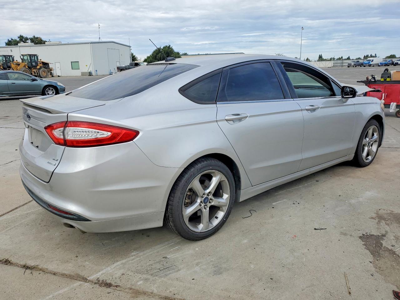 2013 Ford Fusion Se Silver vin: 3FA6P0HR5DR254744