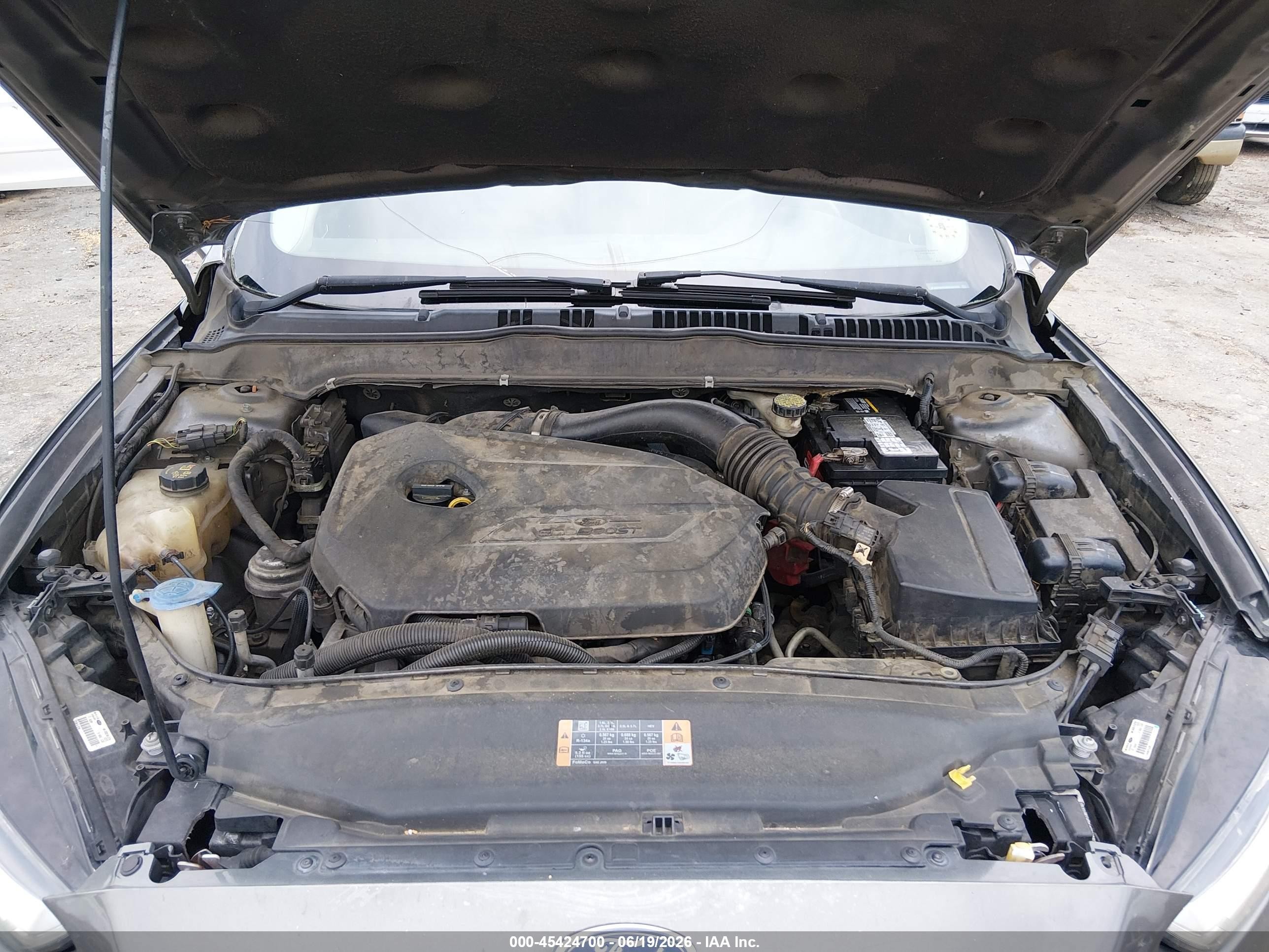 2013 Ford Fusion Se Gray vin: 3FA6P0HR5DR262360
