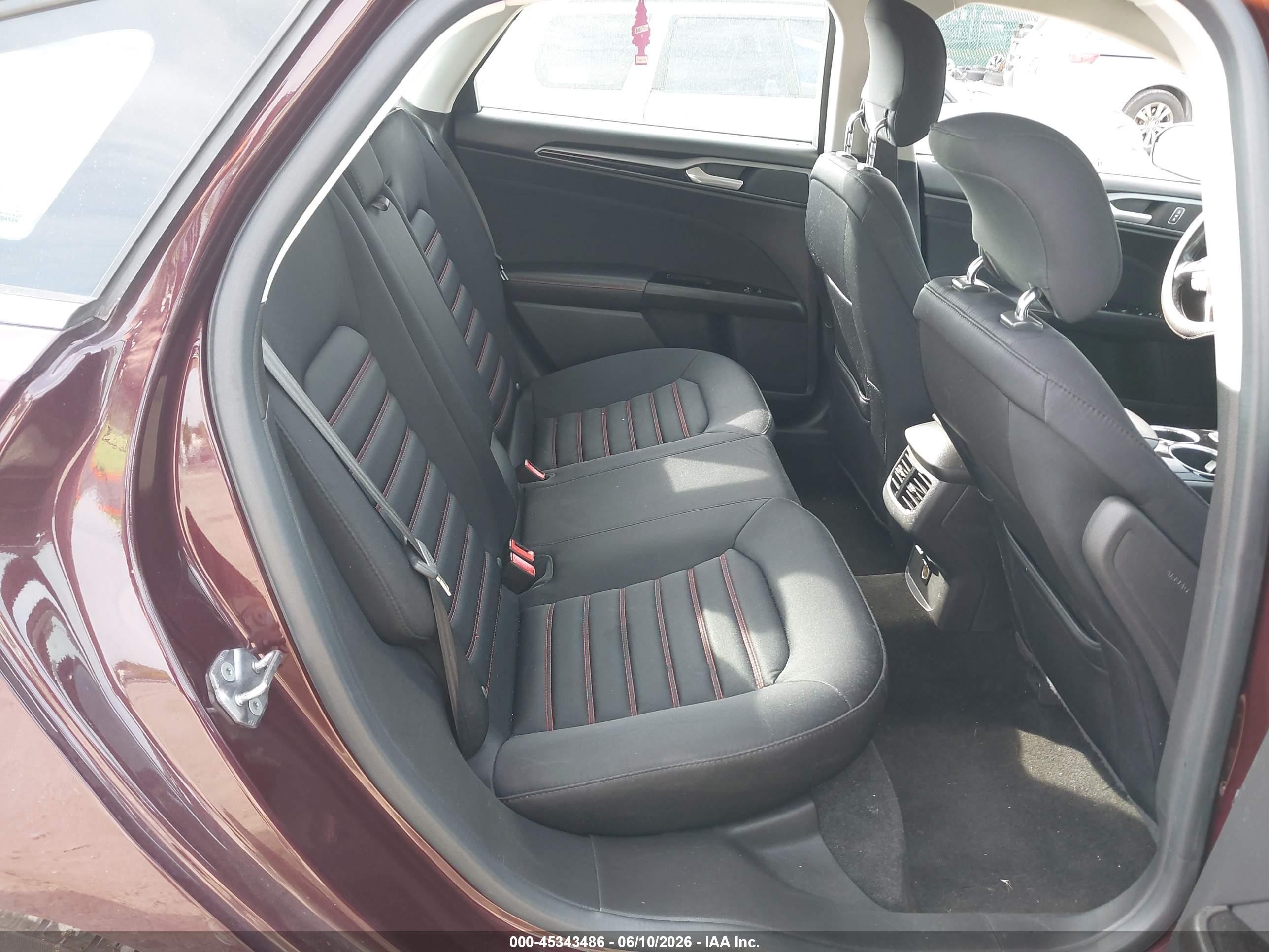 2013 Ford Fusion Se Burgundy vin: 3FA6P0HR5DR266201