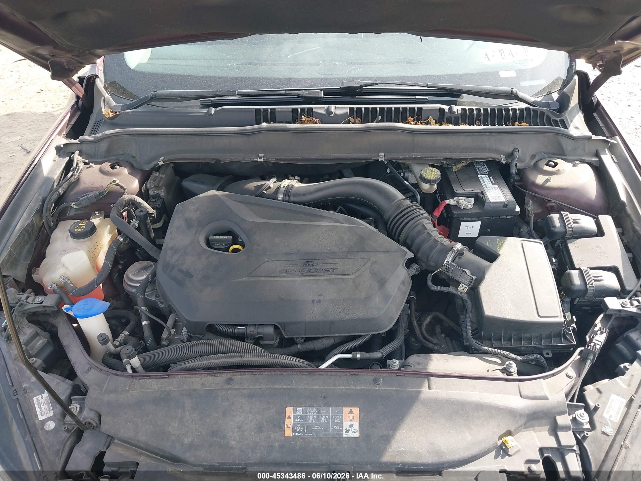 2013 Ford Fusion Se Burgundy vin: 3FA6P0HR5DR266201