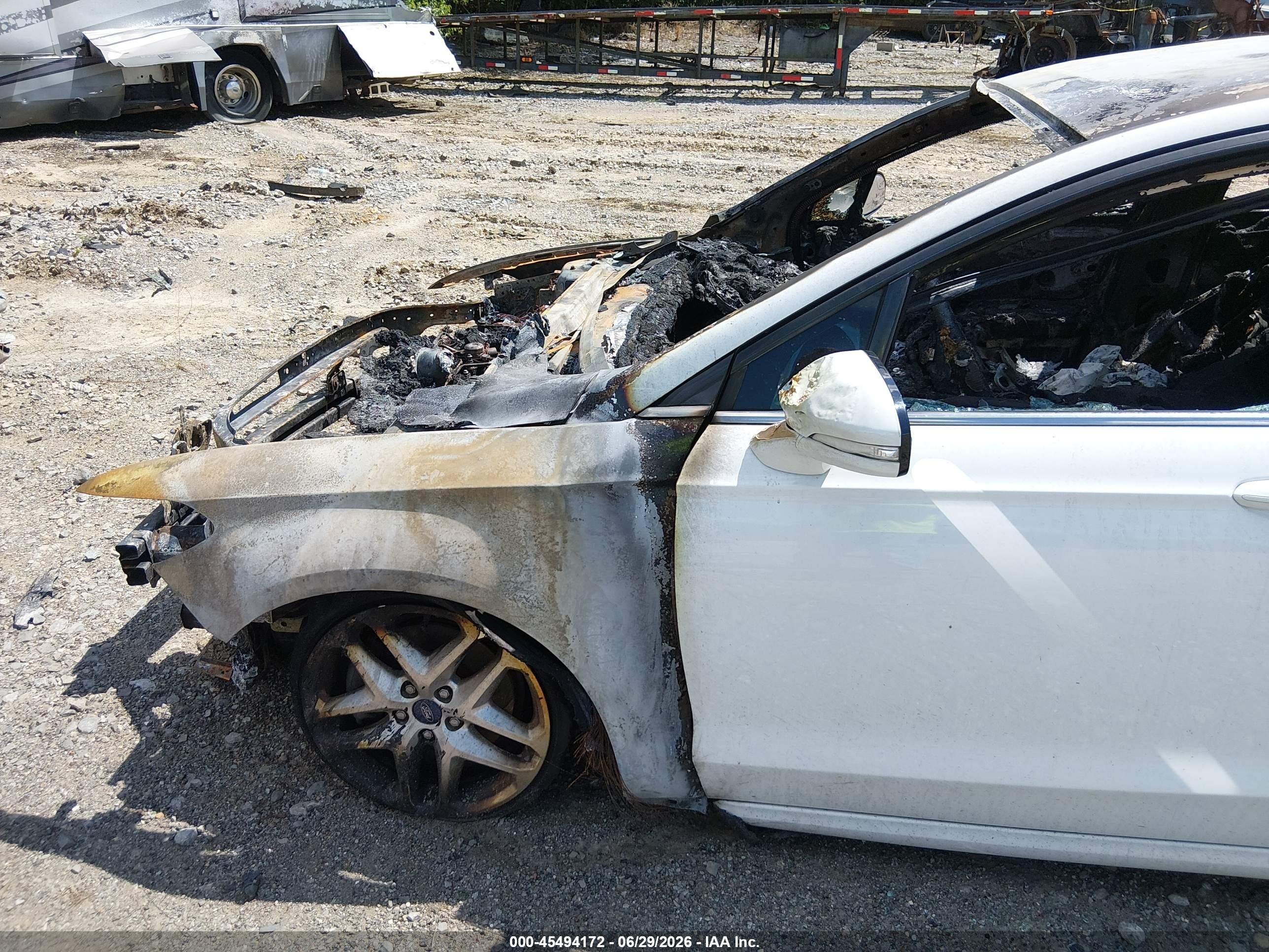 2013 Ford Fusion Se White vin: 3FA6P0HR5DR288781