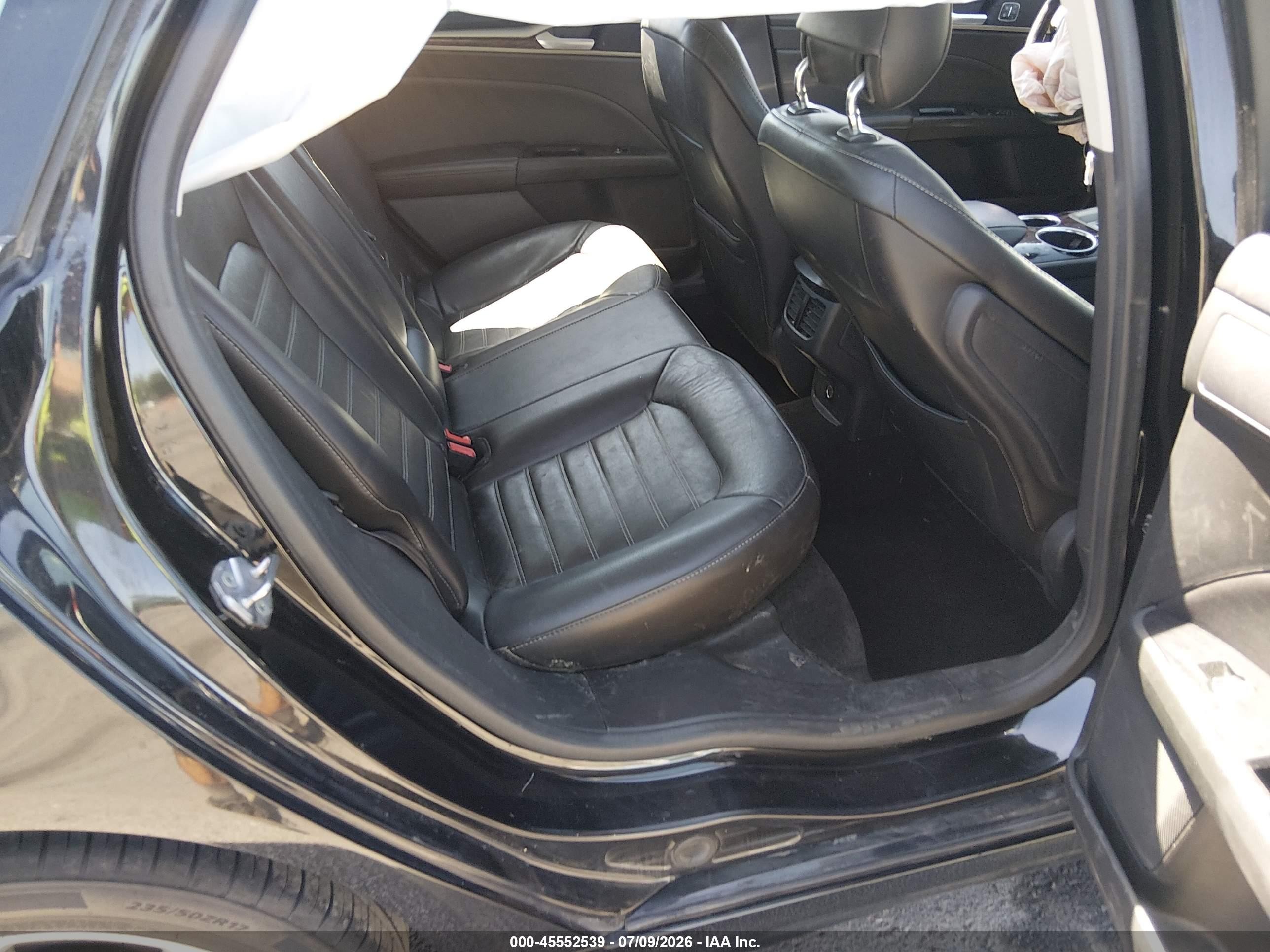 2013 Ford Fusion Se Черный vin: 3FA6P0HR5DR290417