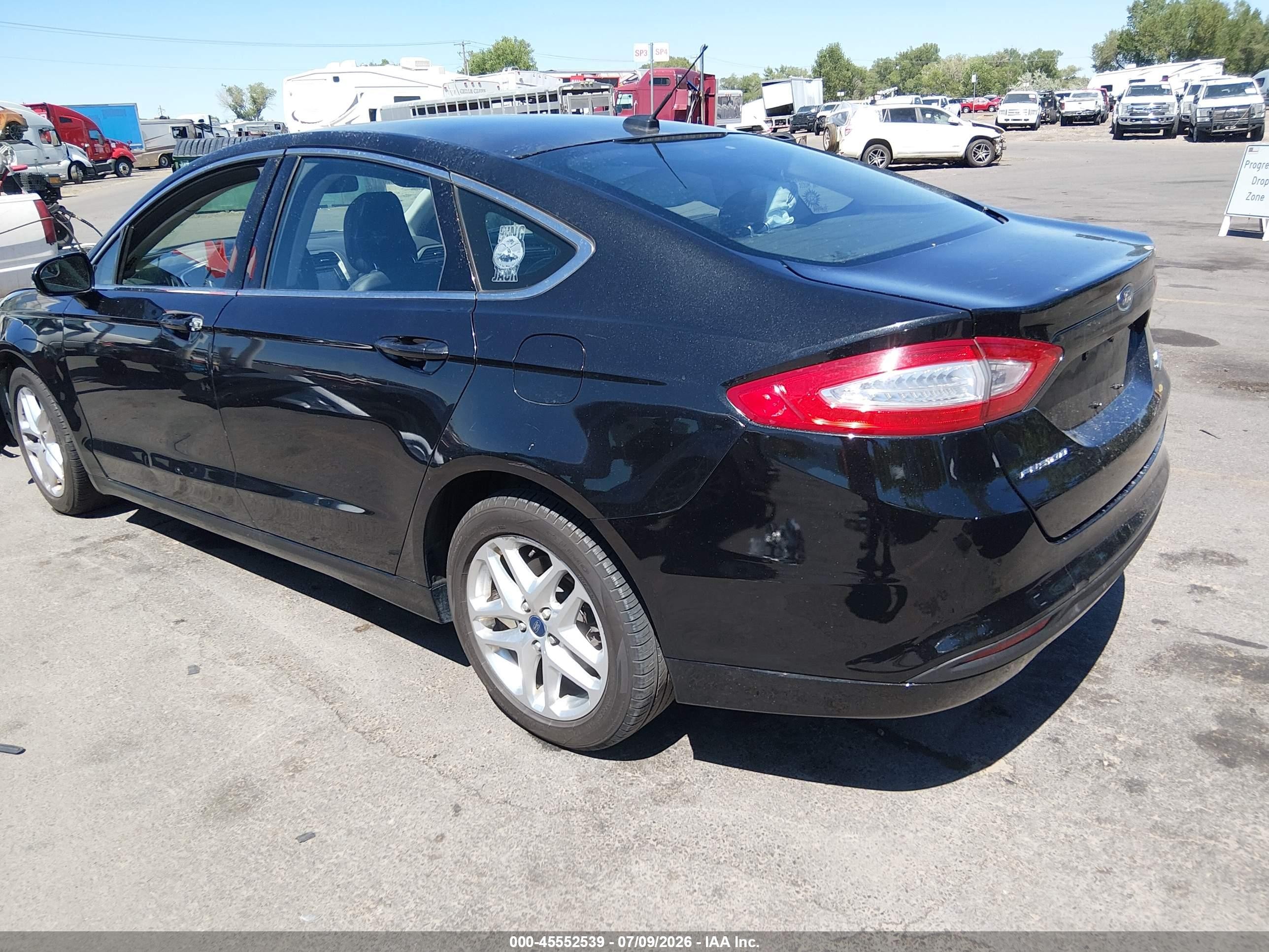 2013 Ford Fusion Se Черный vin: 3FA6P0HR5DR290417