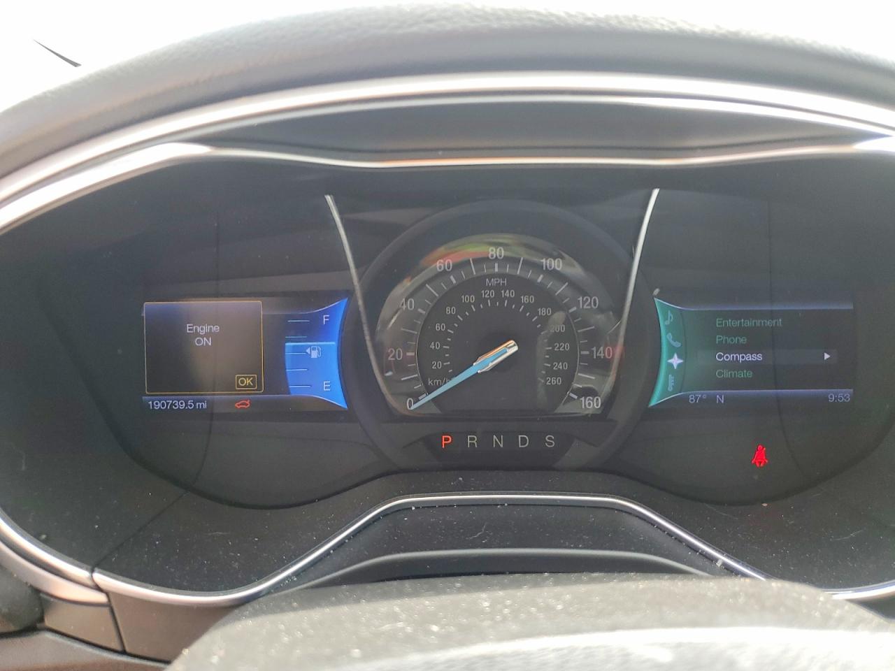 2013 Ford Fusion Se Gray vin: 3FA6P0HR5DR302694