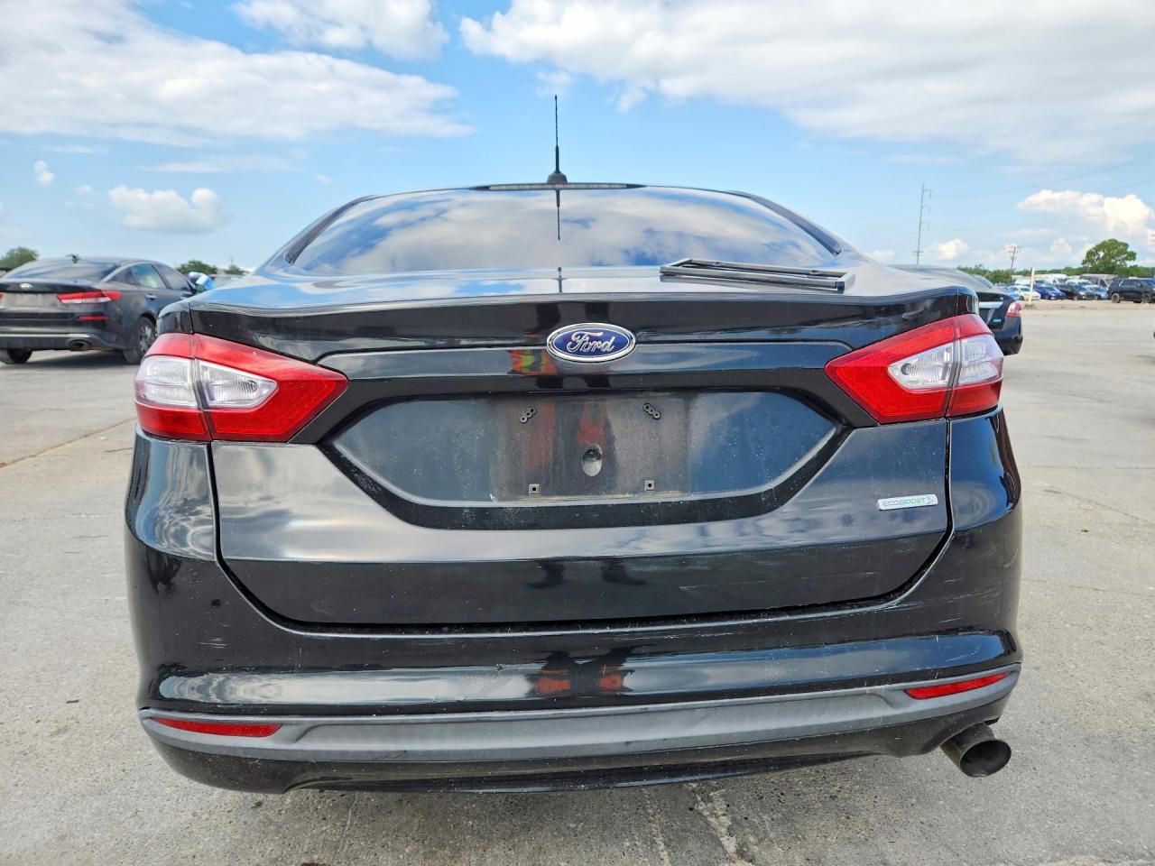 2013 Ford Fusion Se Black vin: 3FA6P0HR5DR348509