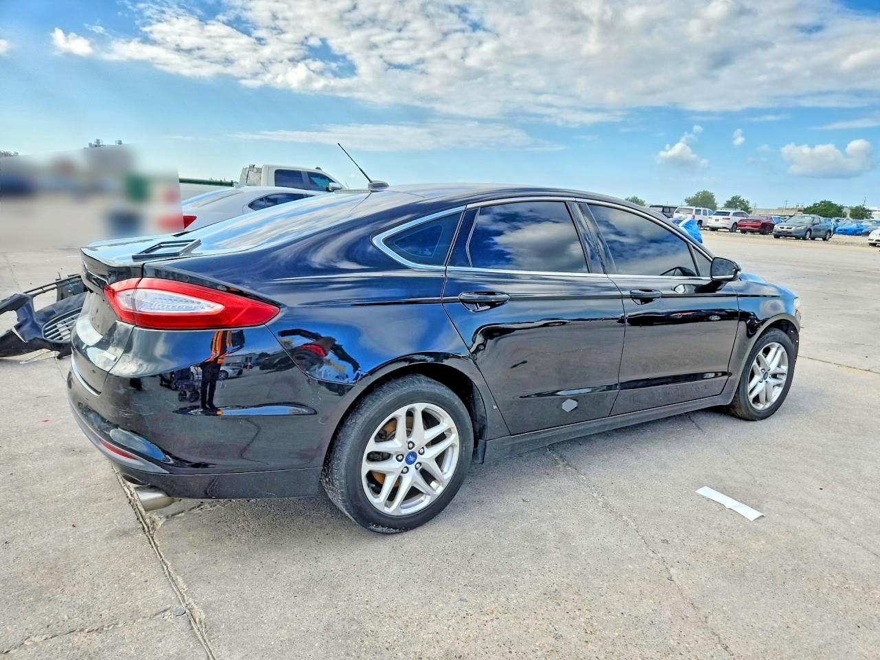 2013 Ford Fusion Se Black vin: 3FA6P0HR5DR348509