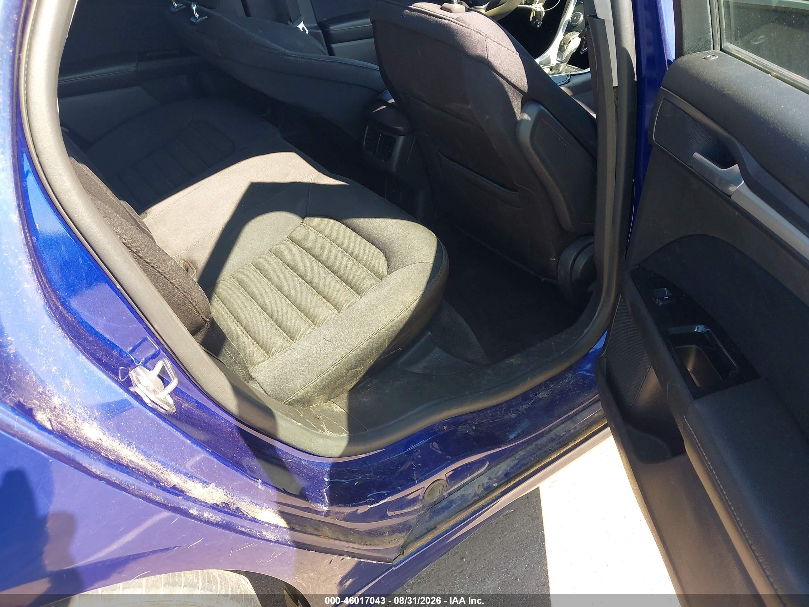 2013 Ford Fusion Se Blue vin: 3FA6P0HR5DR375662