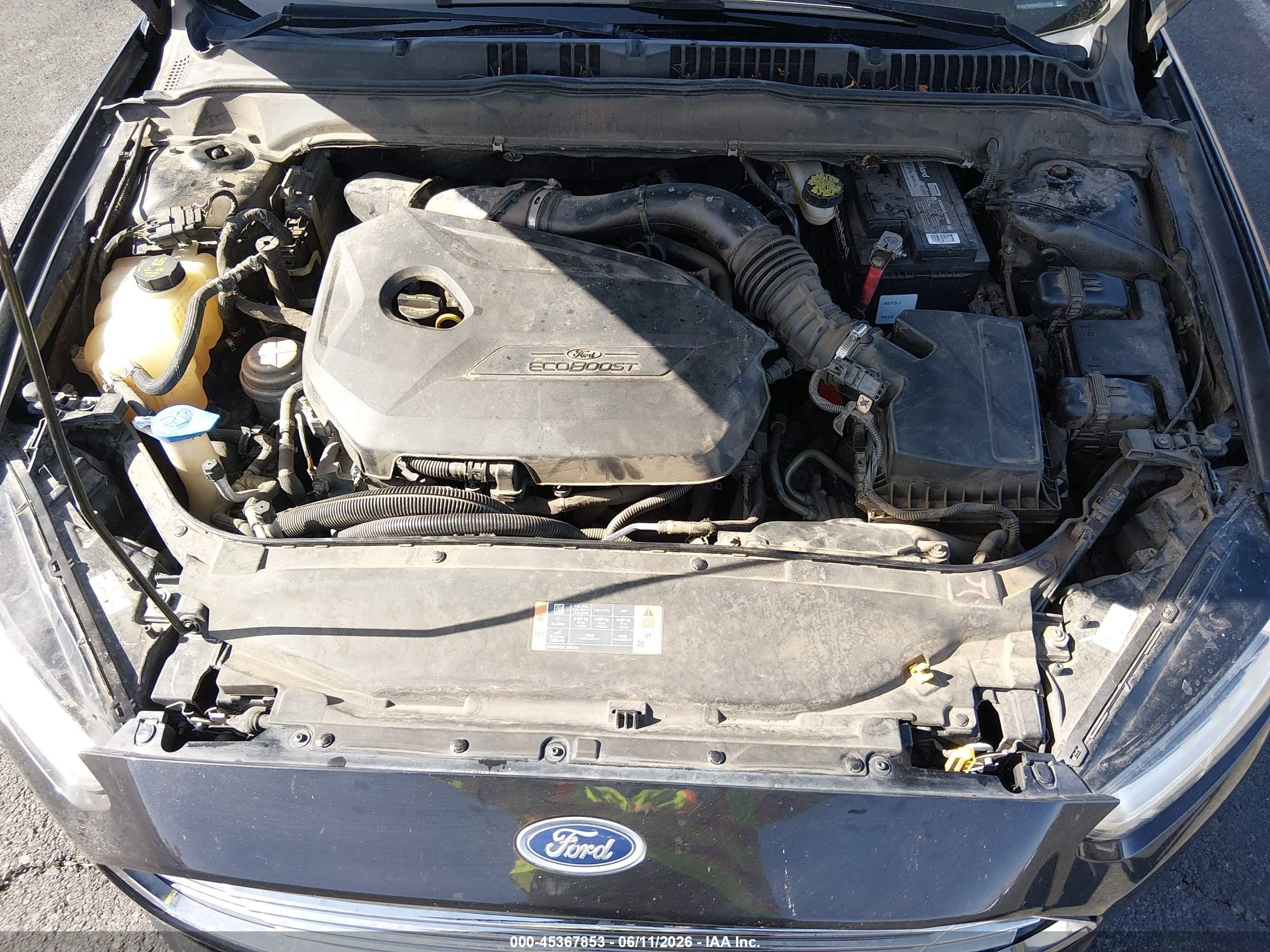 2013 Ford Fusion Se Black vin: 3FA6P0HR5DR379338